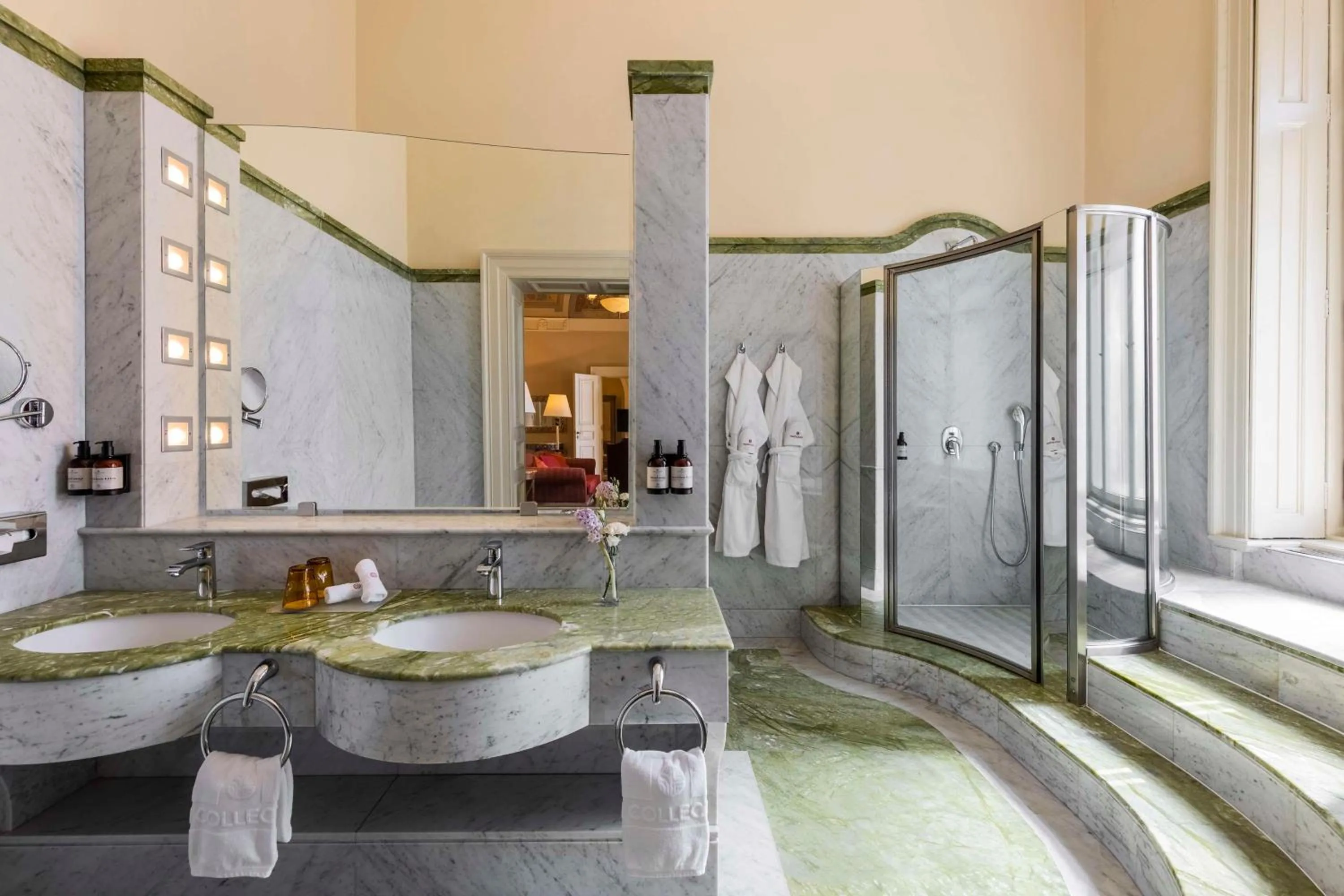 Bathroom in NH Collection Prague Carlo IV