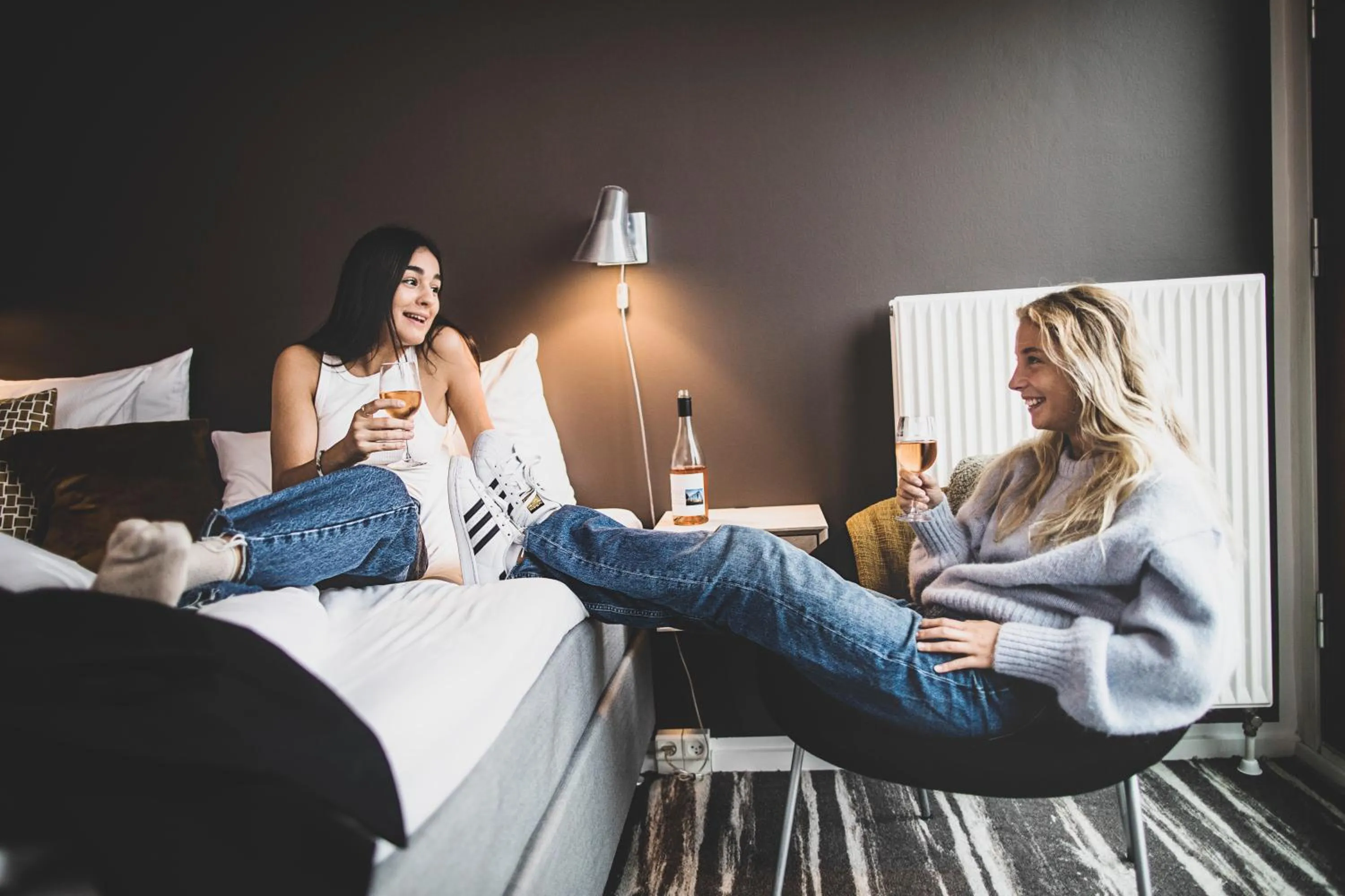 People, Bed in Hotel Kolding