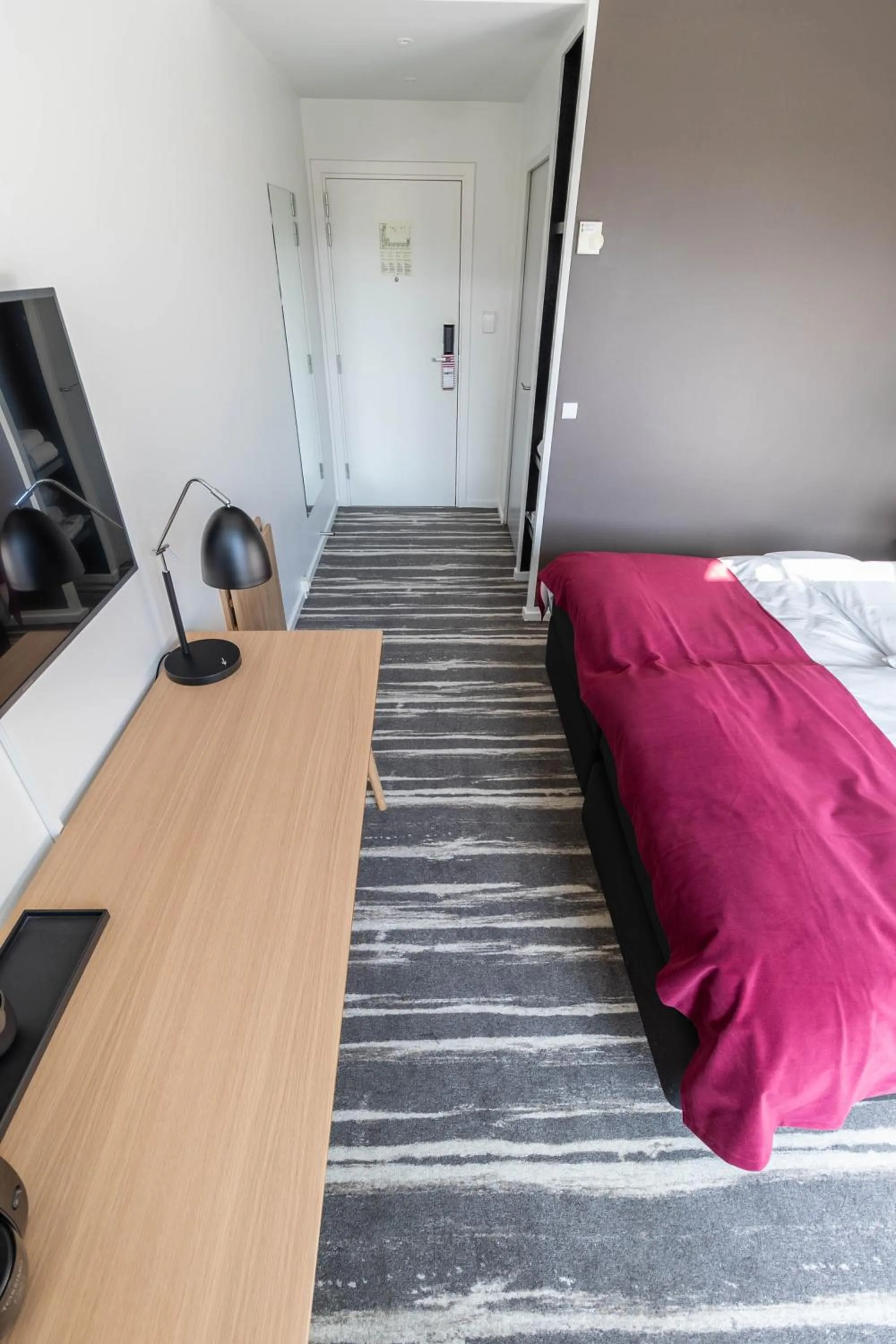 Bed in Hotel Kolding