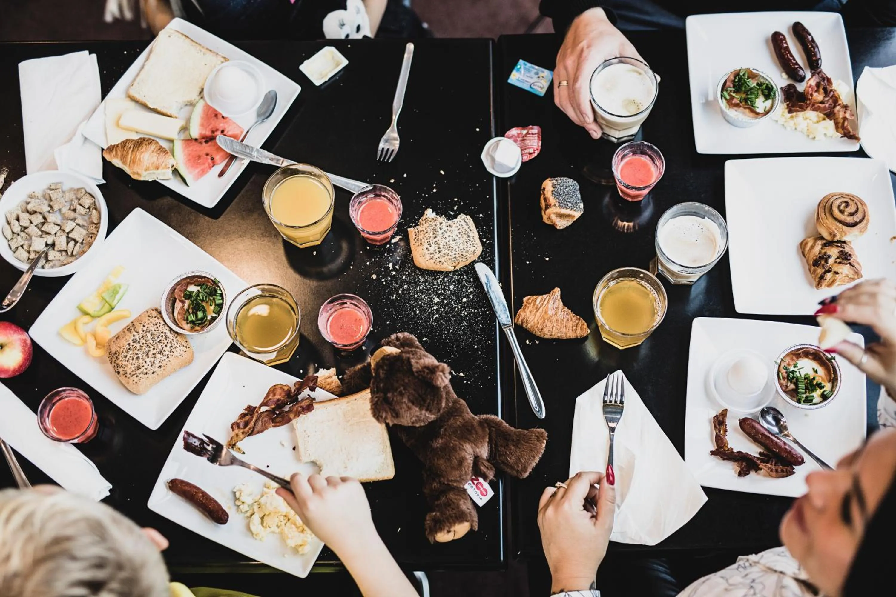 Food close-up in Hotel Kolding