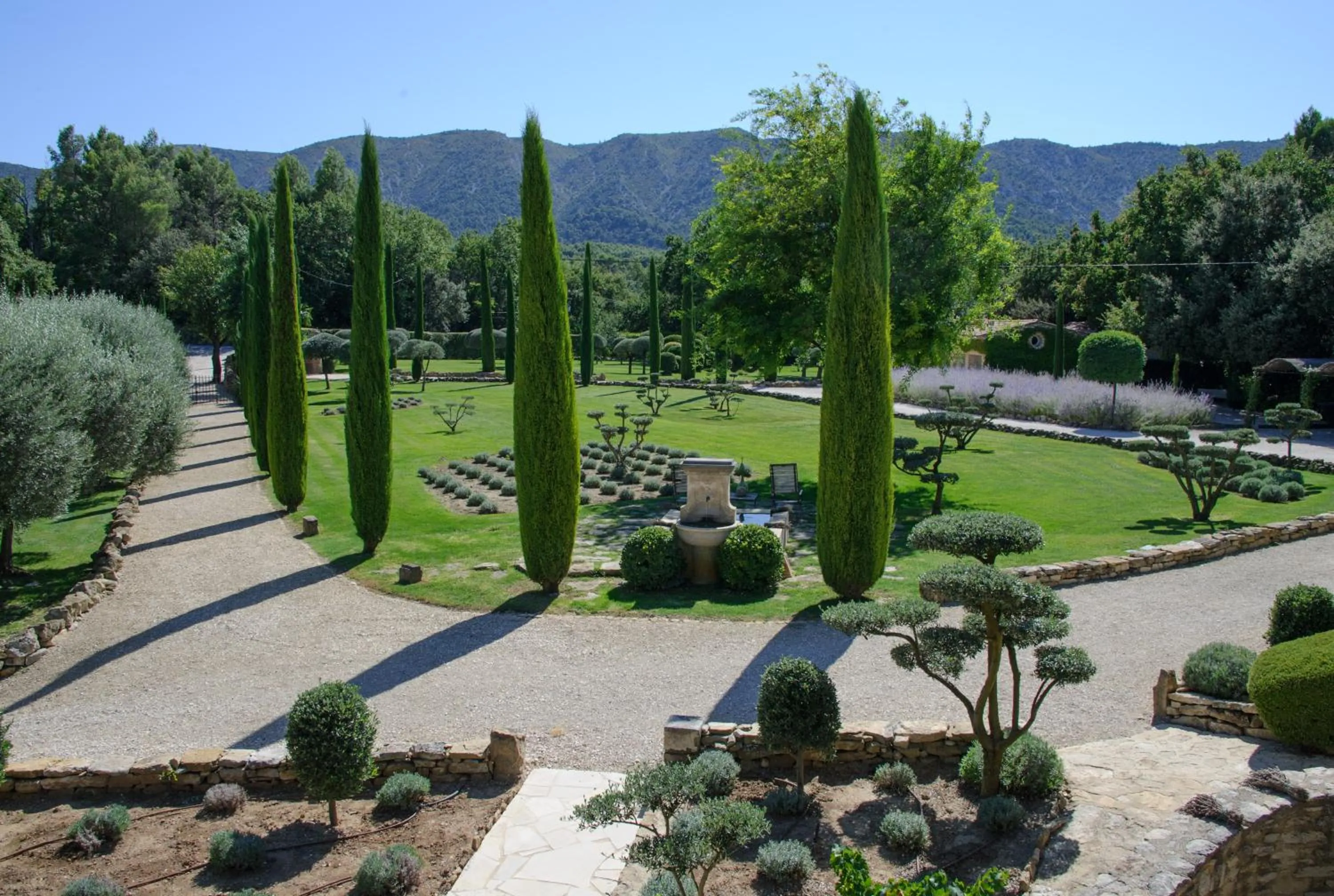 Garden in Domaine Les Roullets