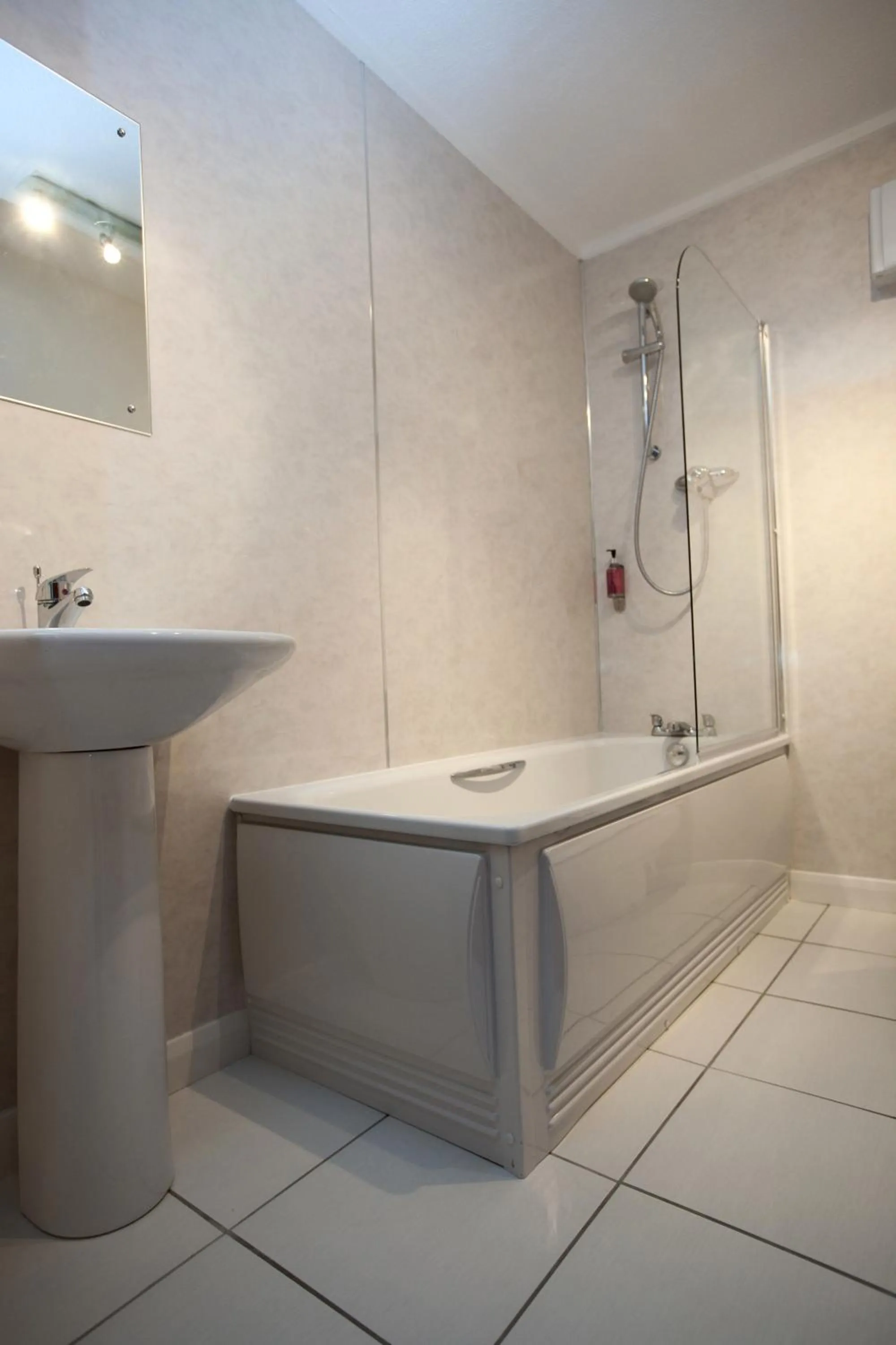 Shower in The Spires Serviced Apartments Aberdeen
