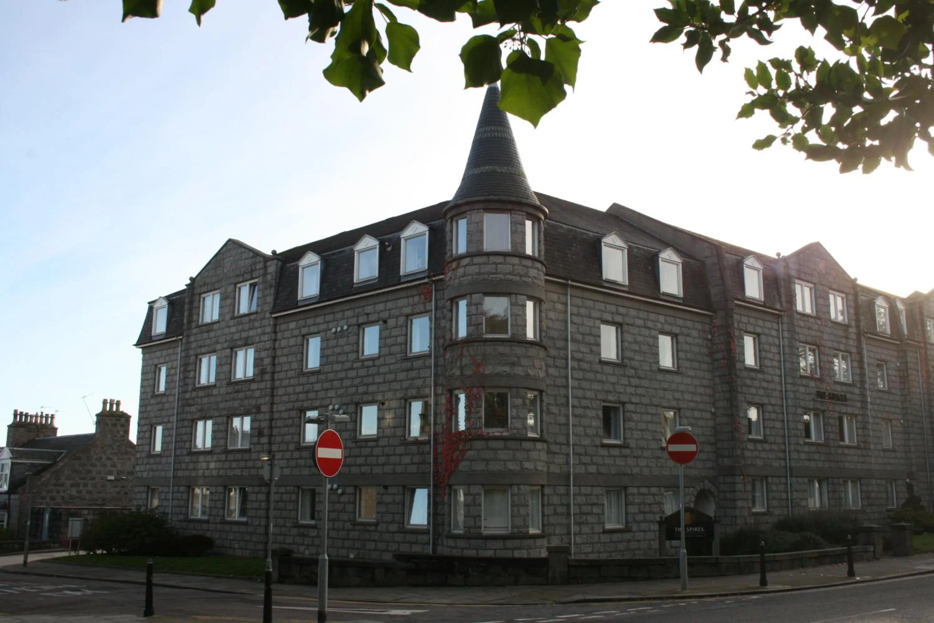 Property building in The Spires Serviced Apartments Aberdeen