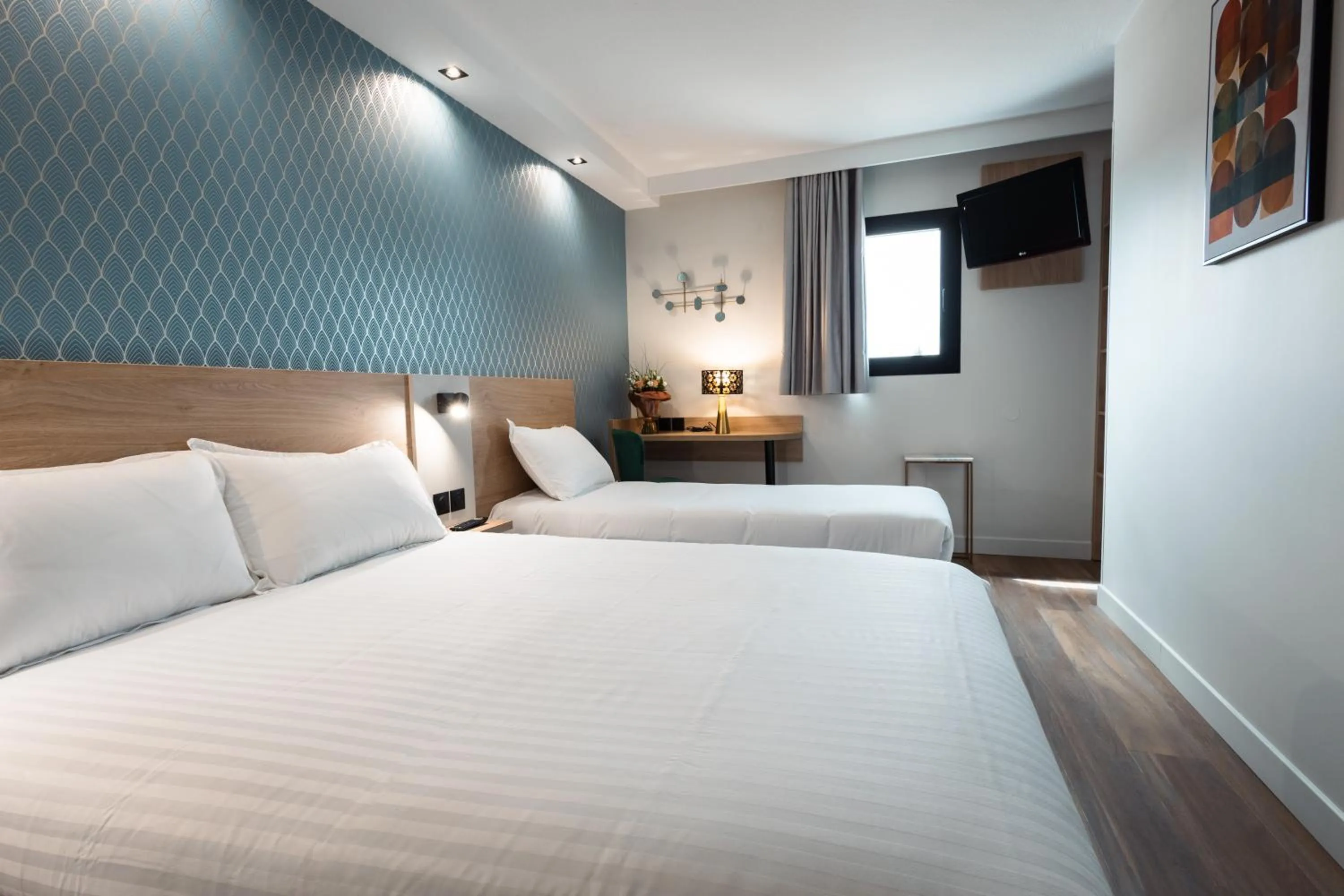 Bed in KYRIAD DIRECT ORLEANS NORD - Cap Saran