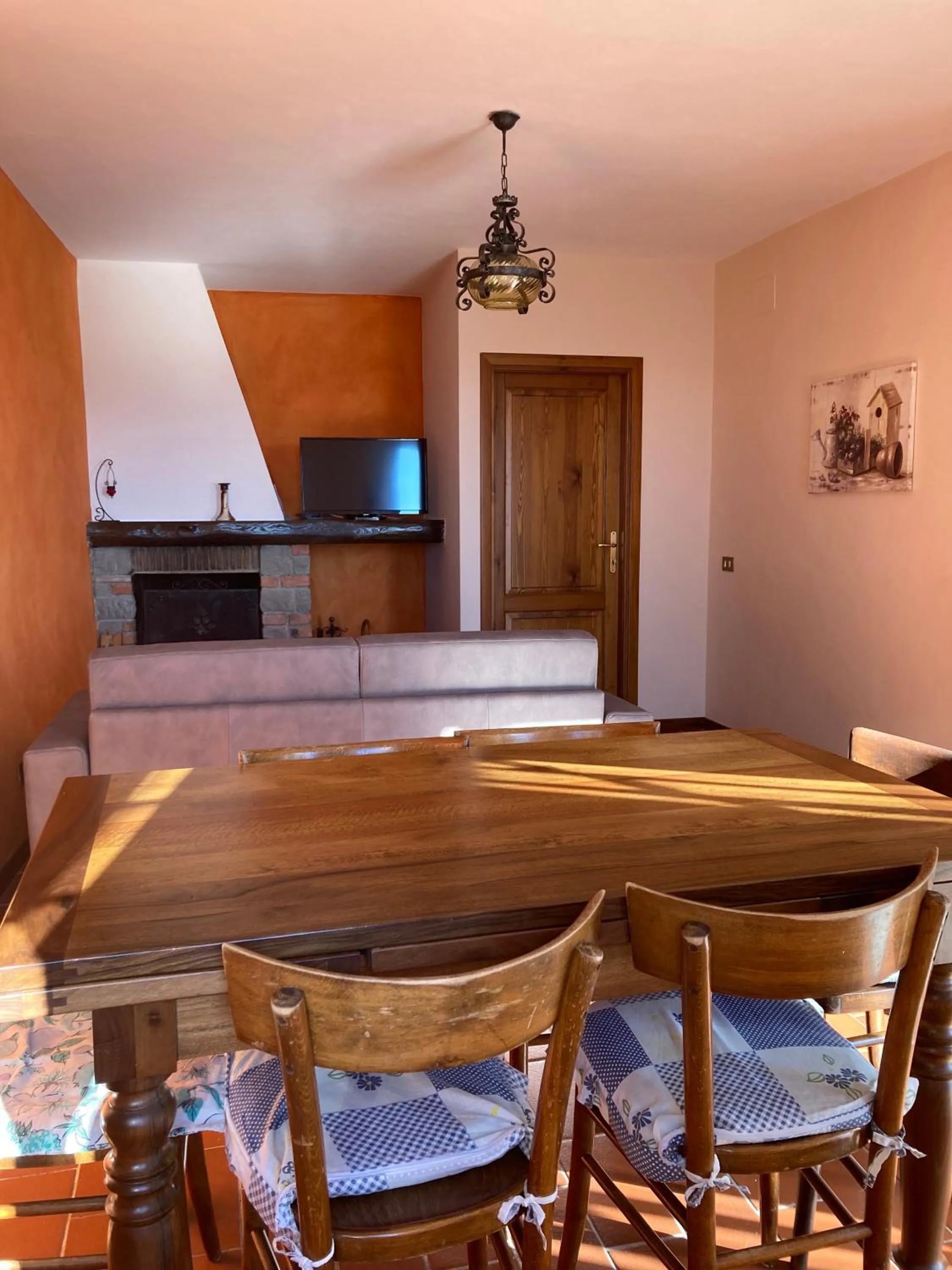 Dining area in Casa Sperandini