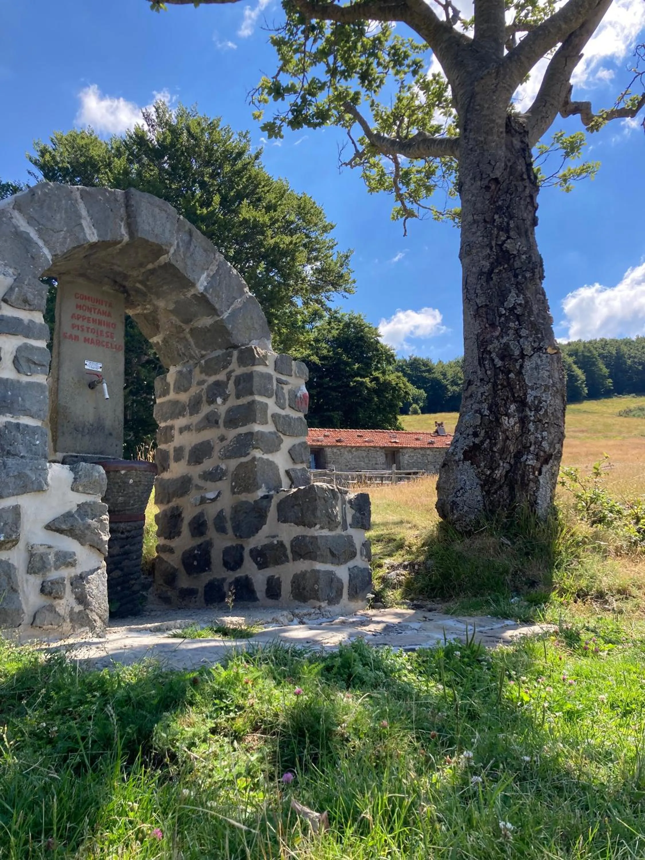 Natural landscape in Casa Sperandini