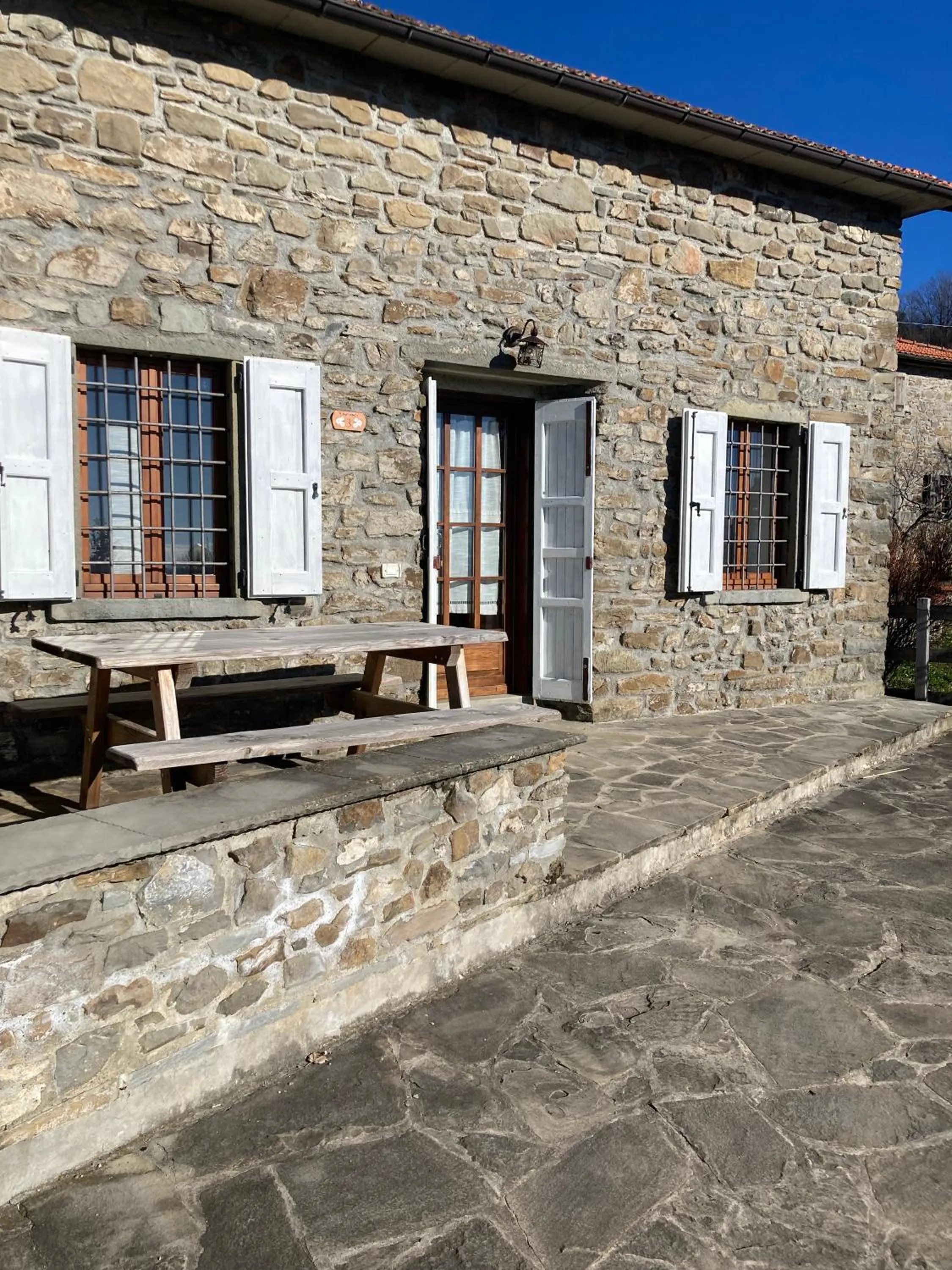 Facade/entrance in Casa Sperandini