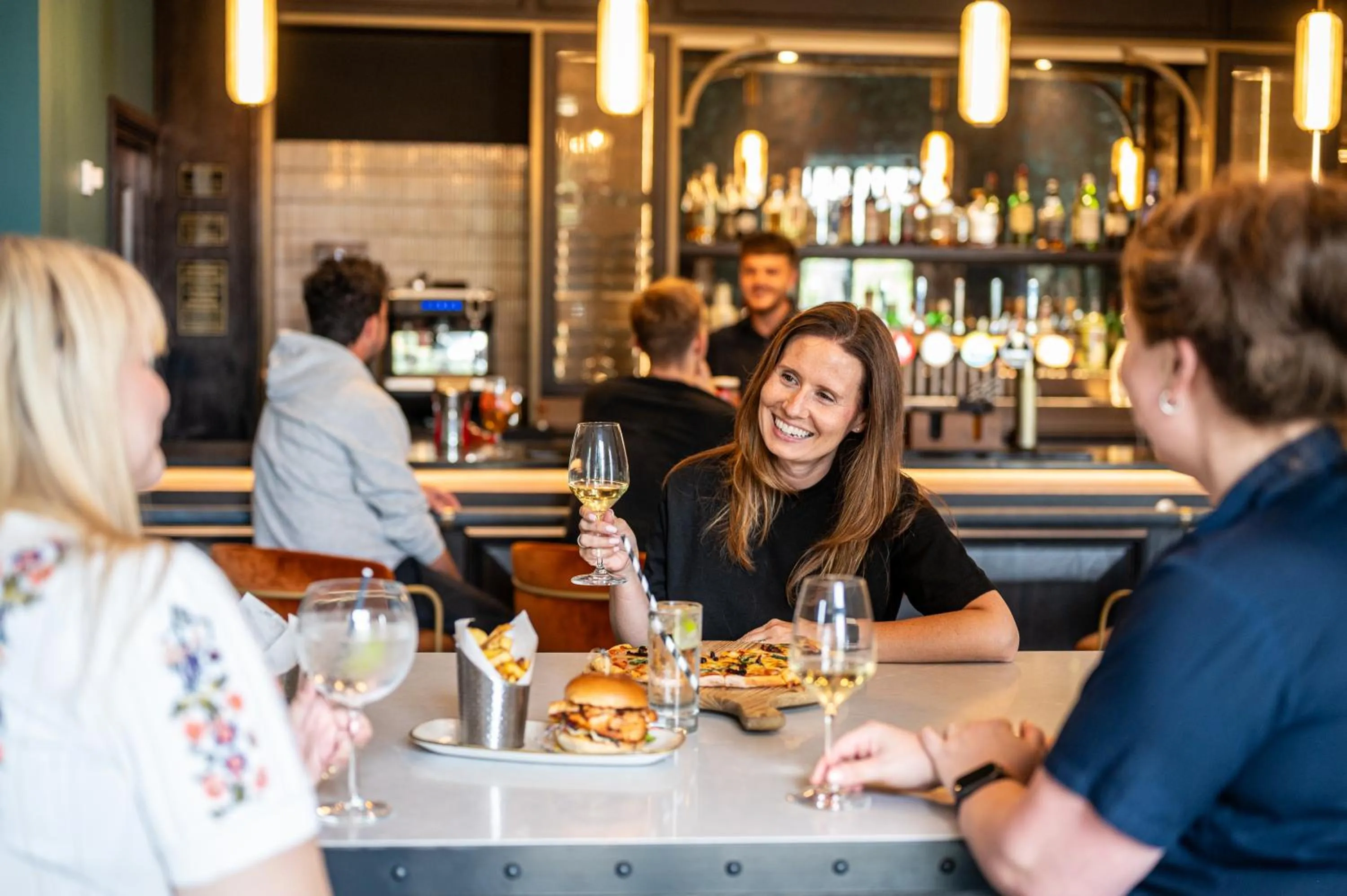 Lounge or bar in Milton Hill House