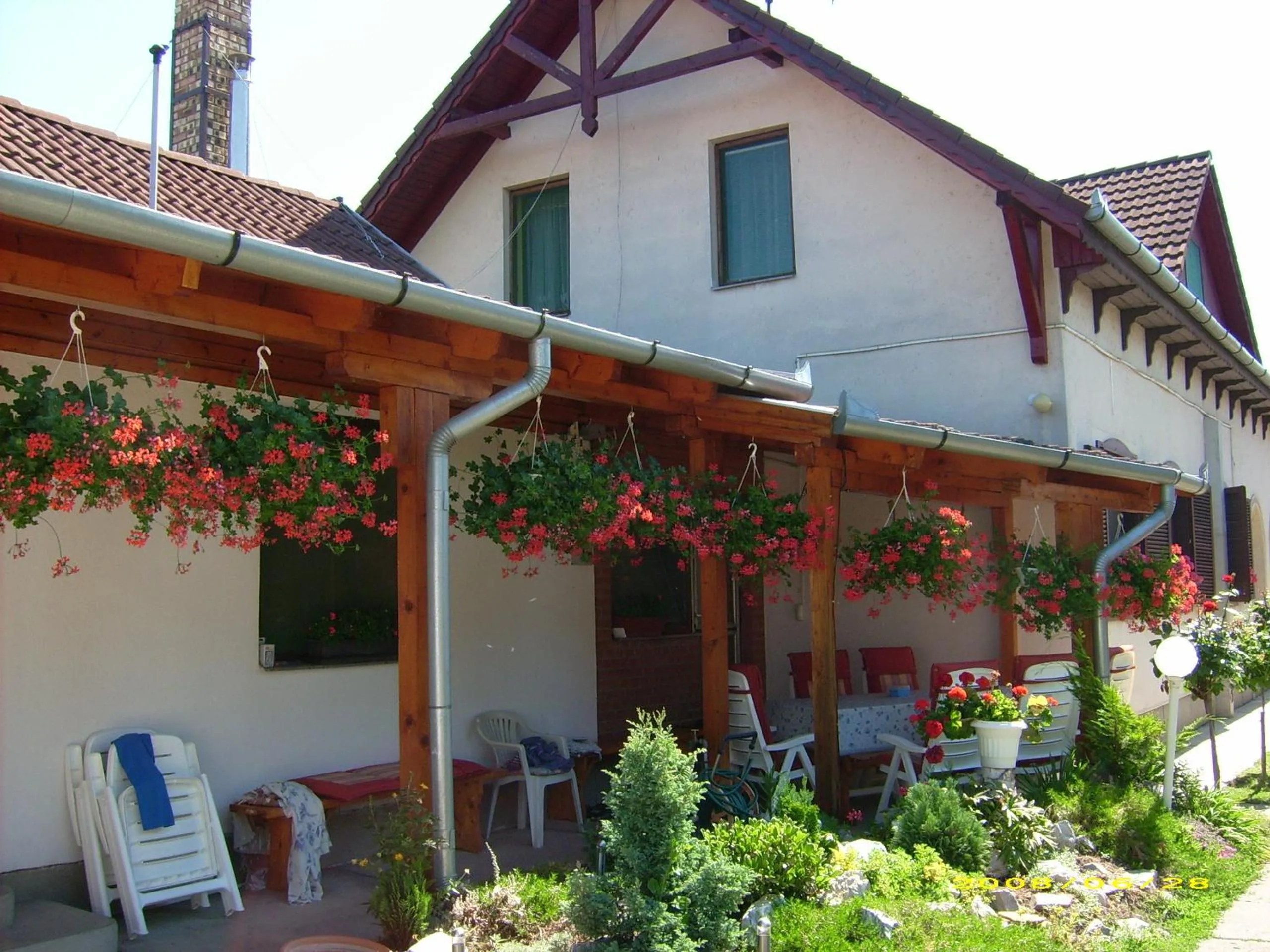 Garden in Anna Báthory Apartmanház