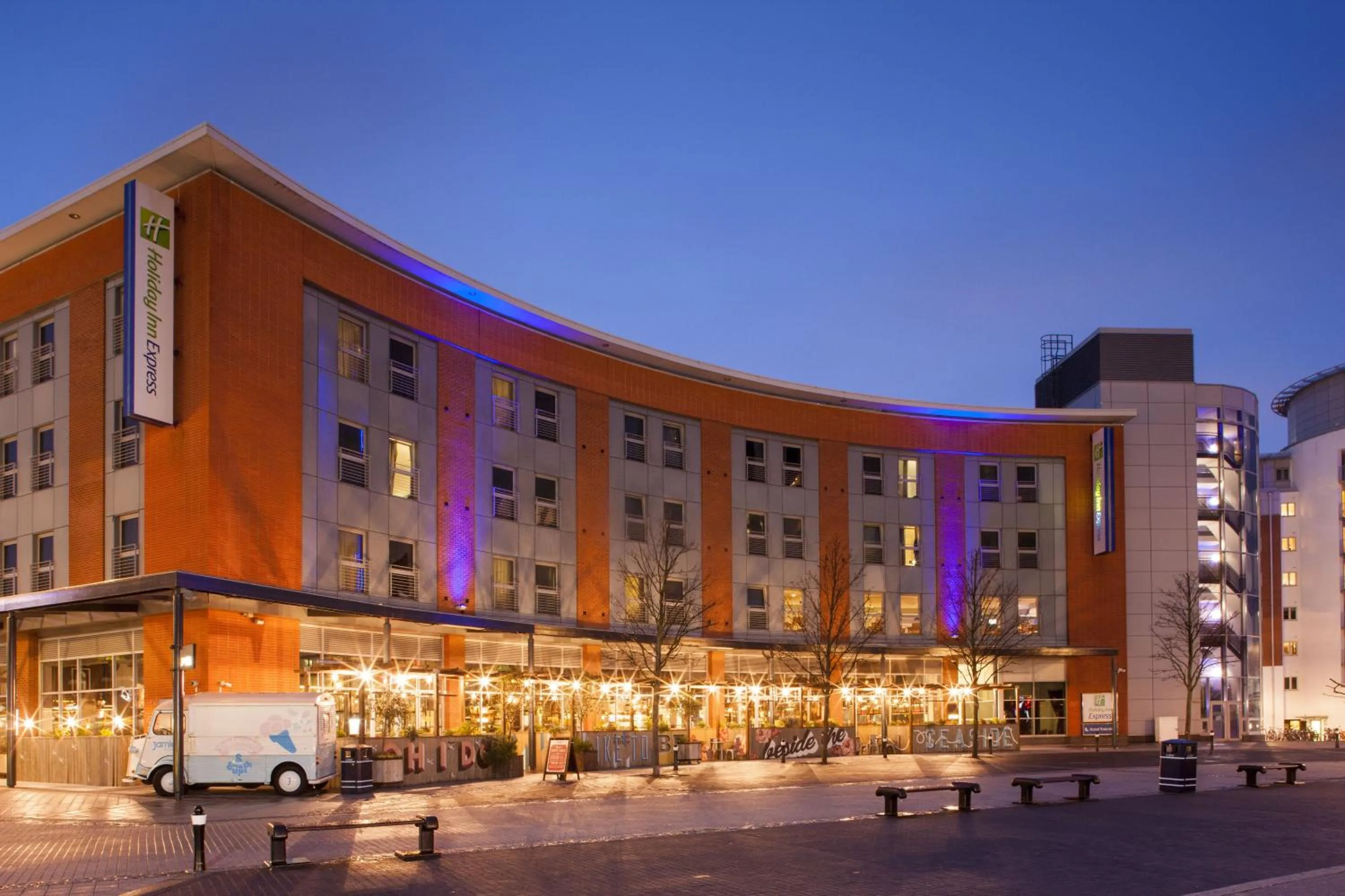 Property building in Holiday Inn Express Portsmouth Gunwharf Quays by IHG