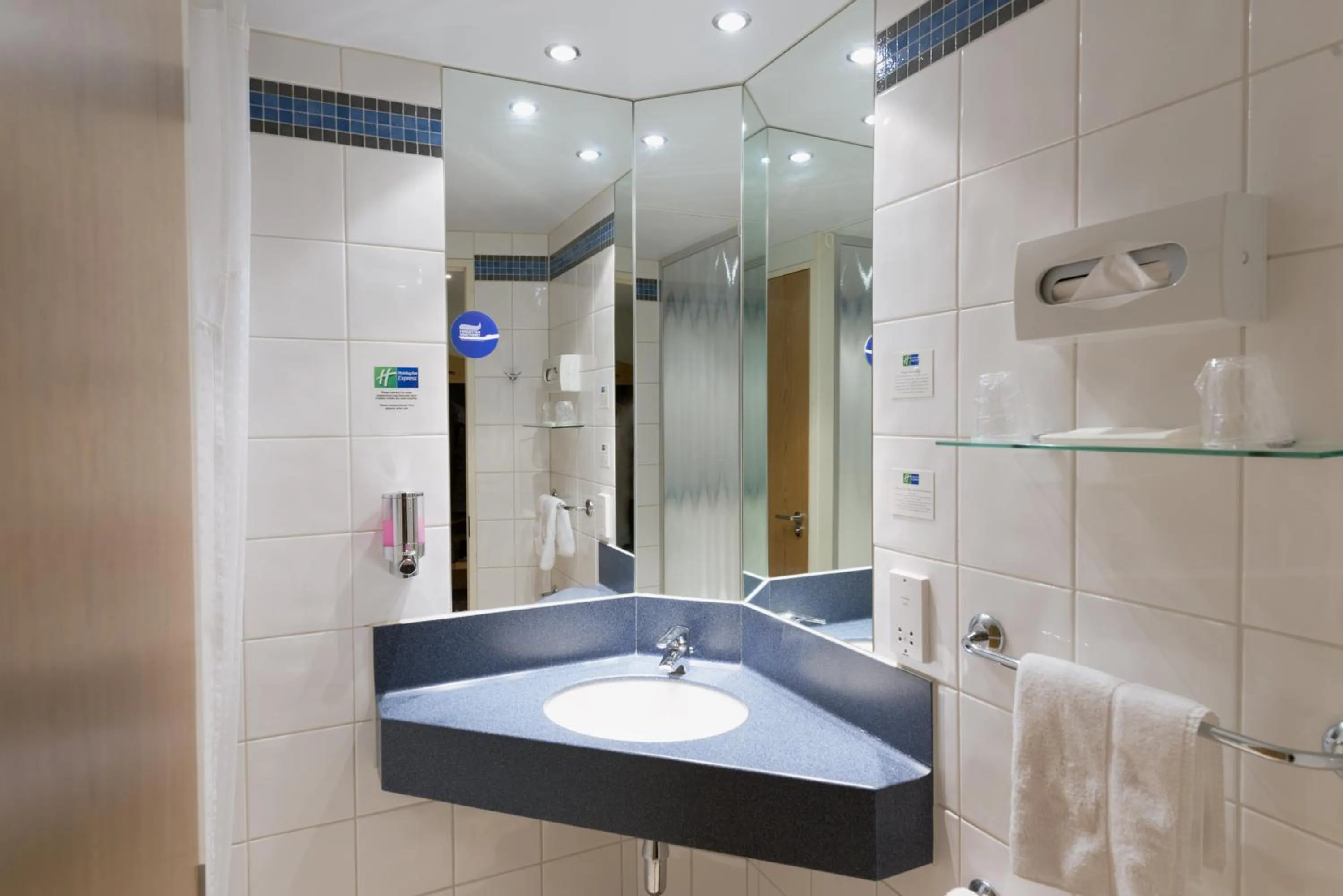 Bathroom in Holiday Inn Express Portsmouth Gunwharf Quays by IHG