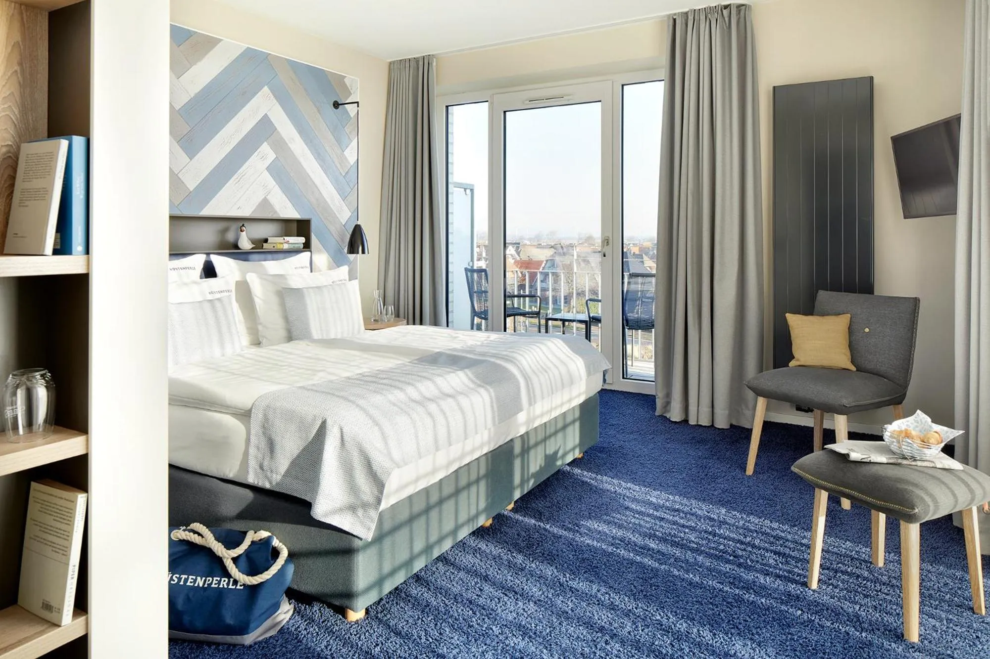 View (from property/room), Bed in Küstenperle Strandhotel & Spa