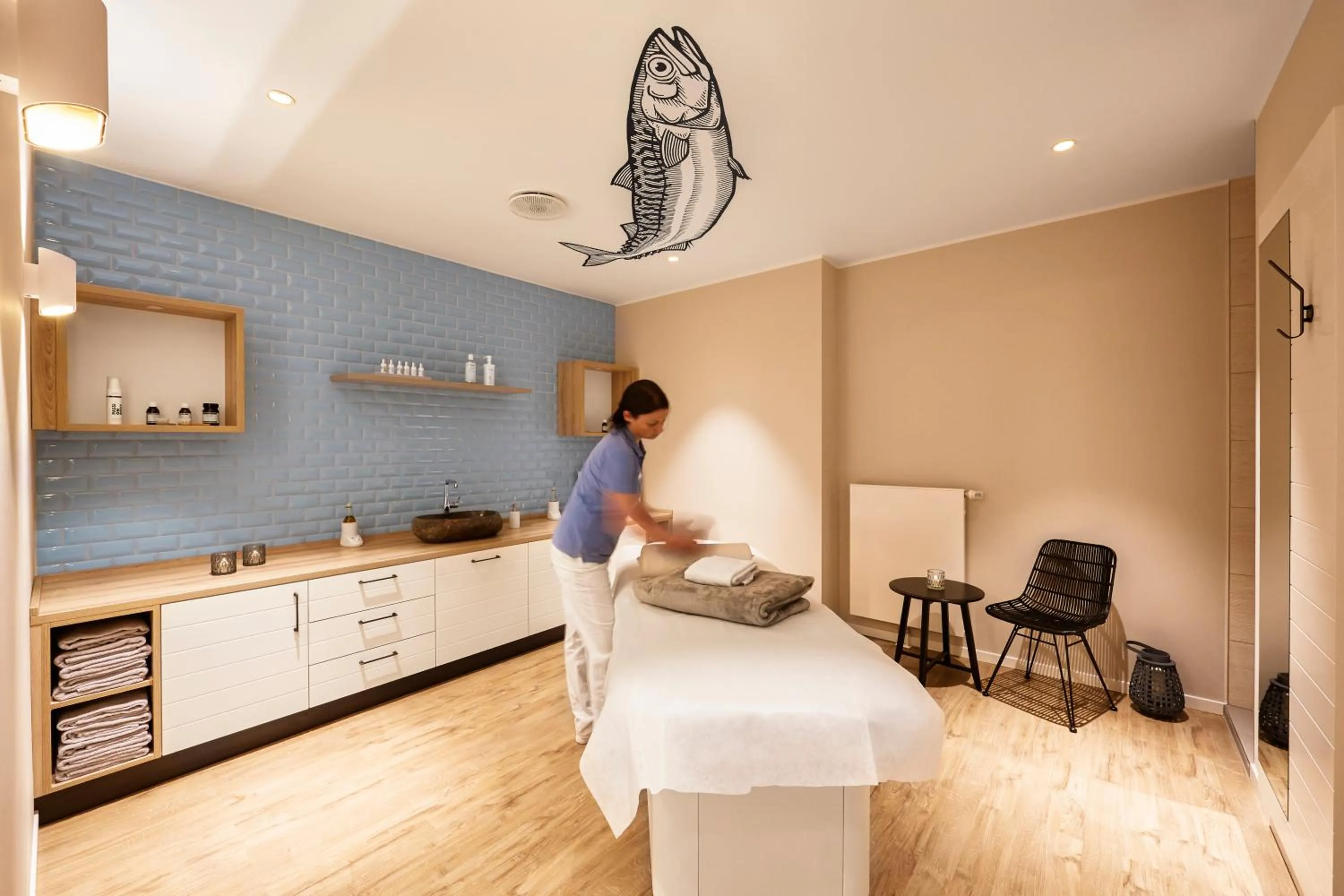 Spa and wellness centre/facilities in Küstenperle Strandhotel & Spa