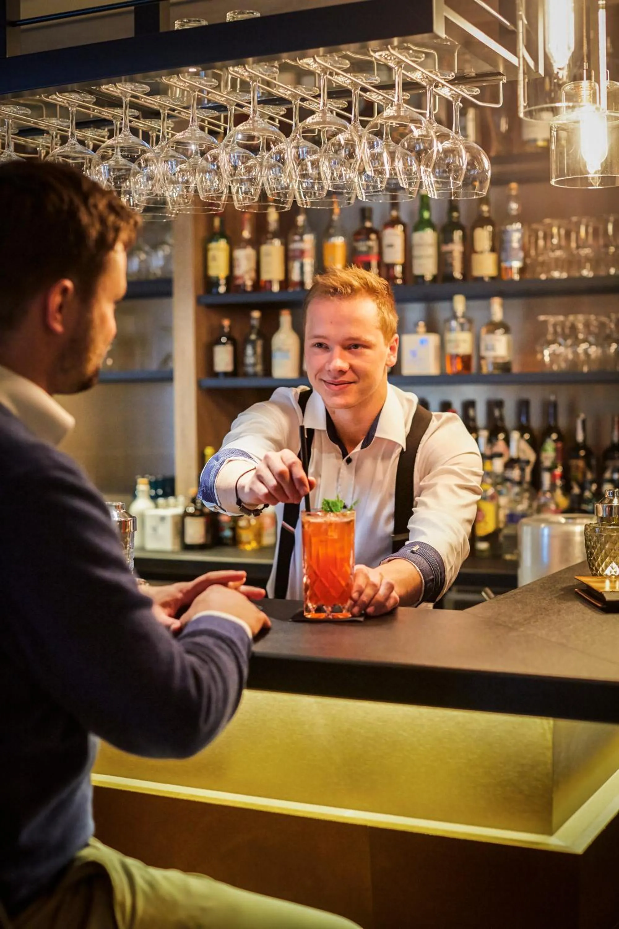 Lounge or bar in Küstenperle Strandhotel & Spa