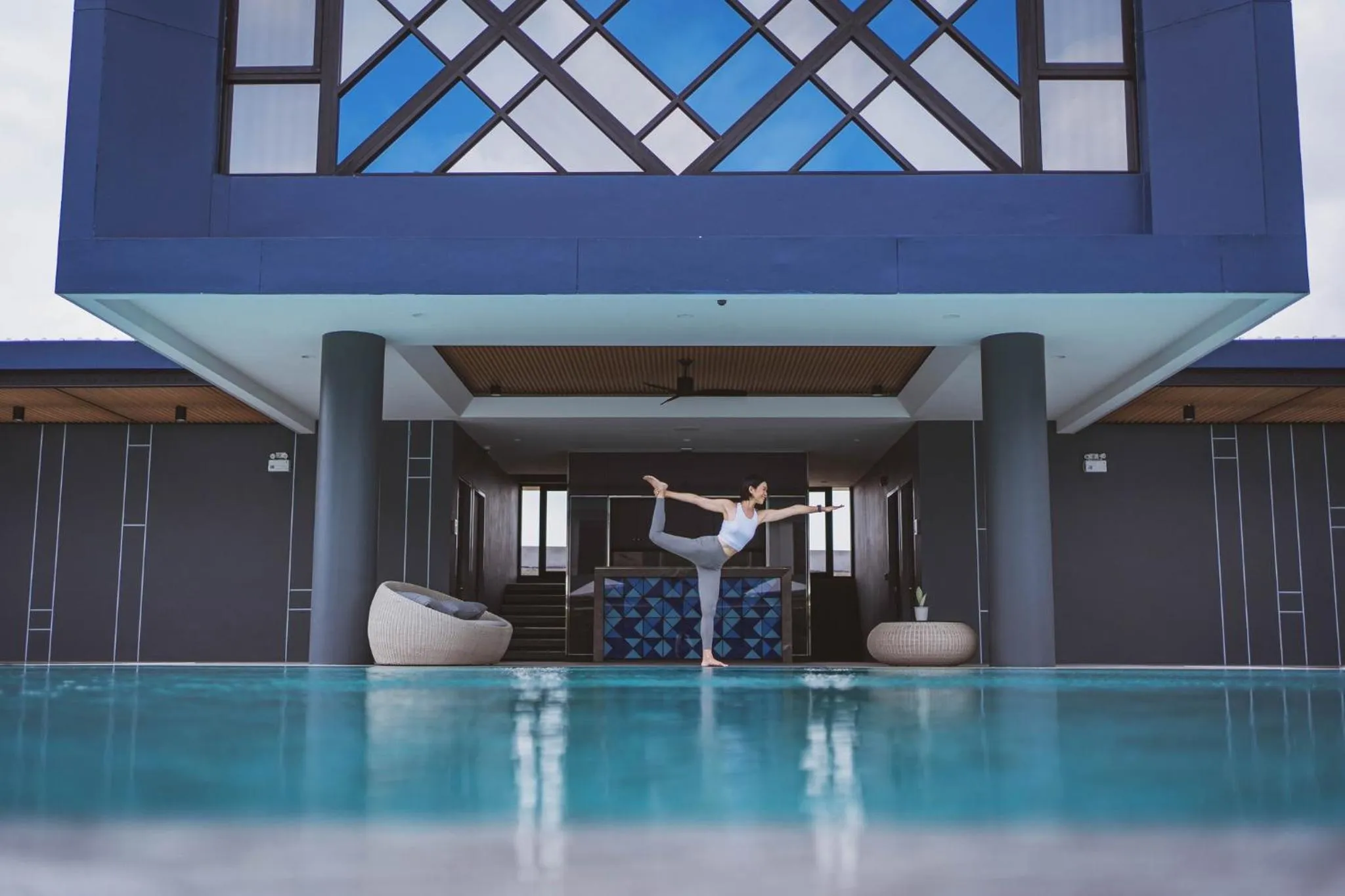 Fitness centre/facilities in Blue Rabbit Hotel