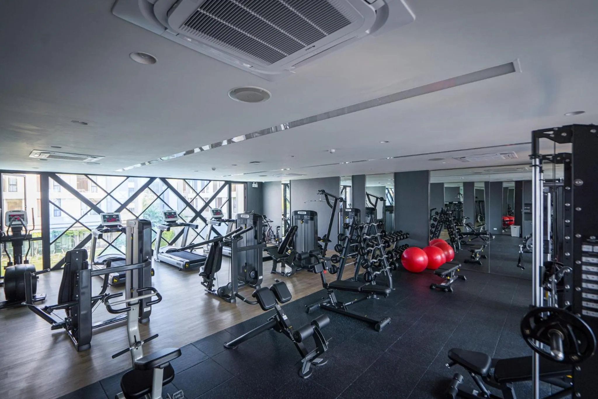 Fitness centre/facilities in Blue Rabbit Hotel