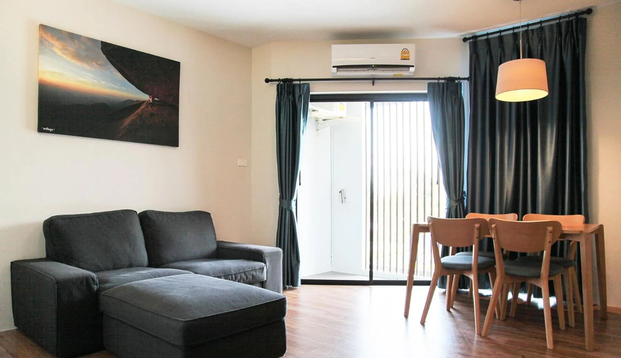 Living room in Blue Rabbit Hotel