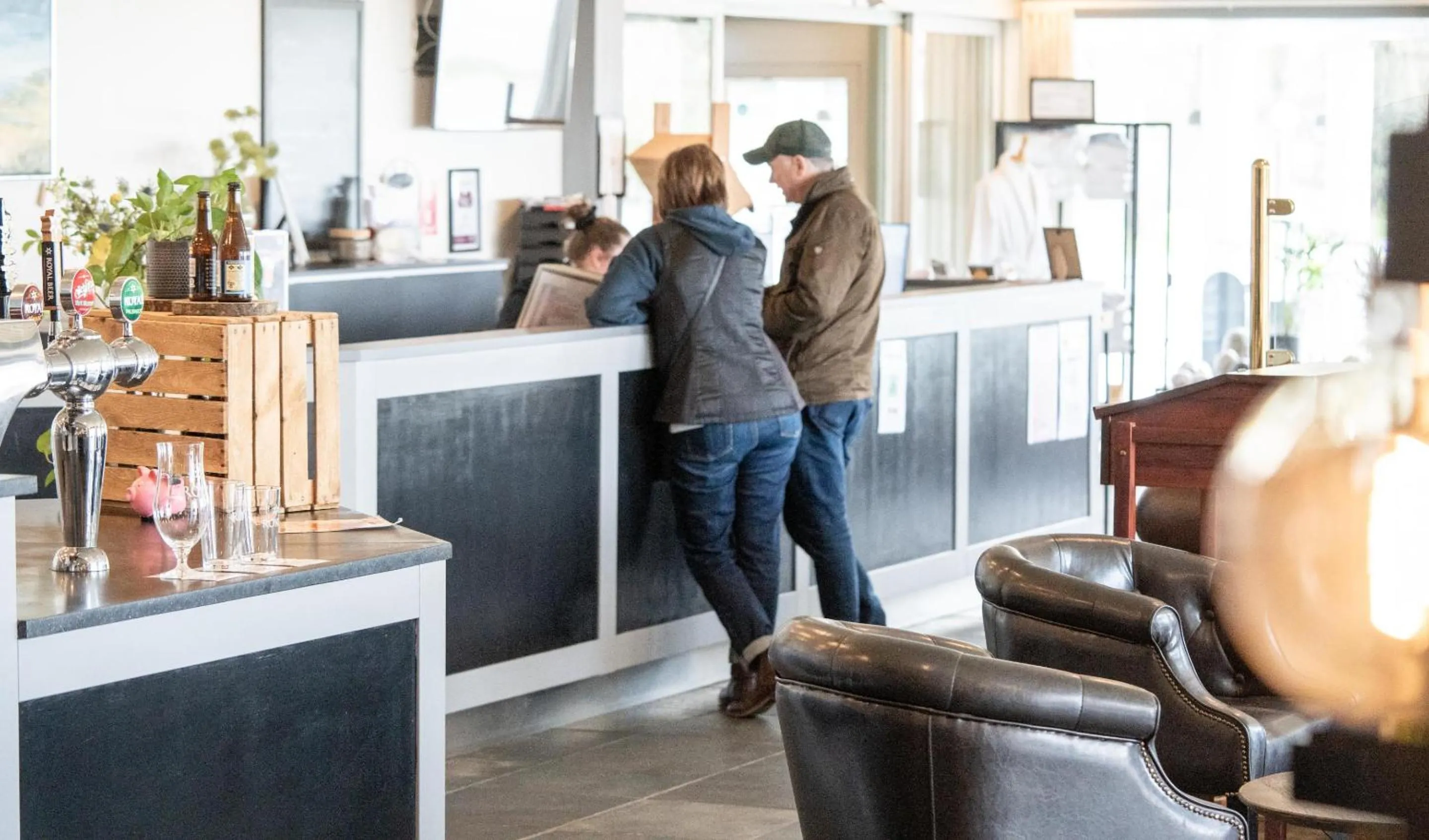 Lobby or reception in Hotel Marina