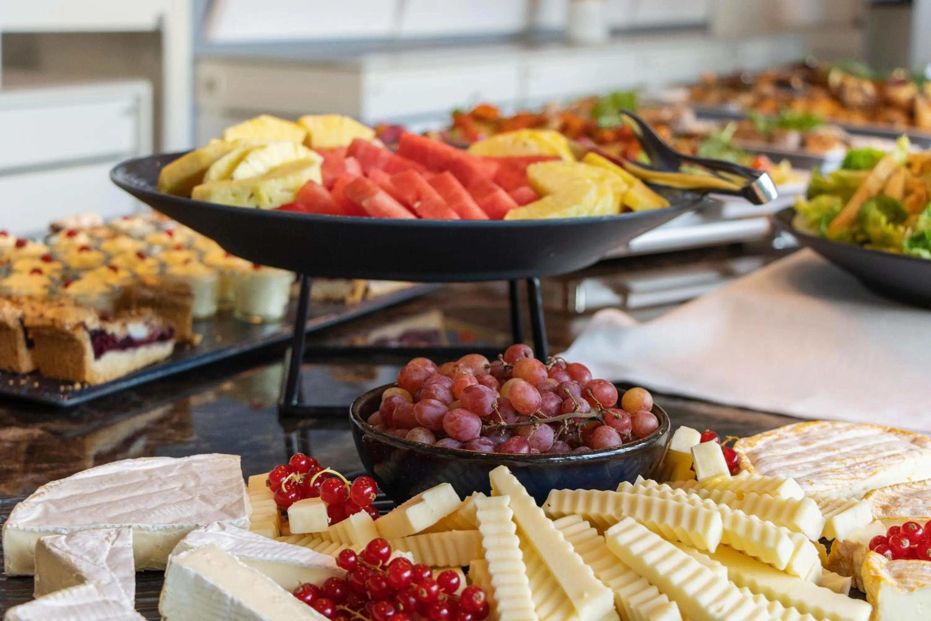 Food close-up in Copenhagen Island Hotel