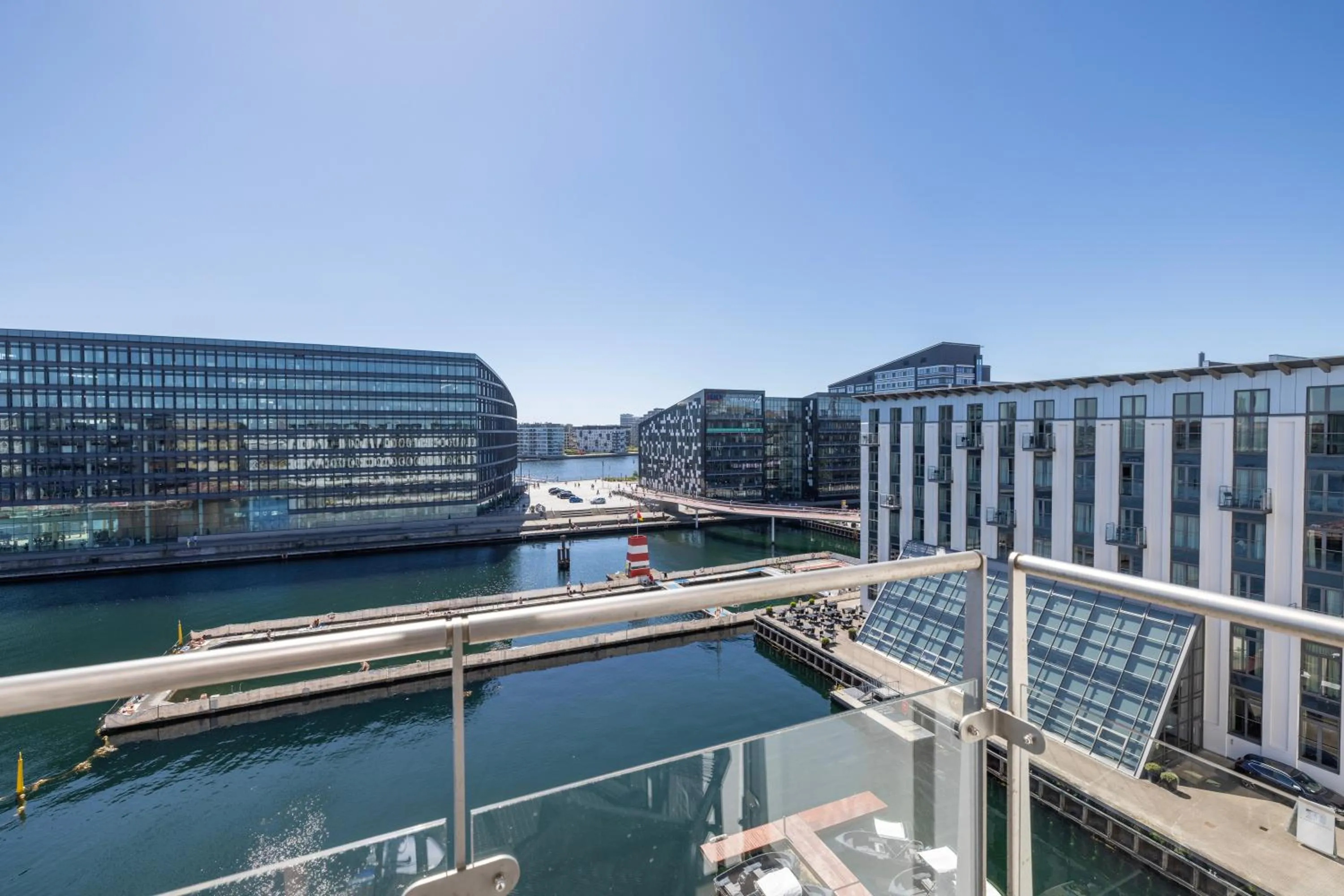 Sea view in Copenhagen Island Hotel