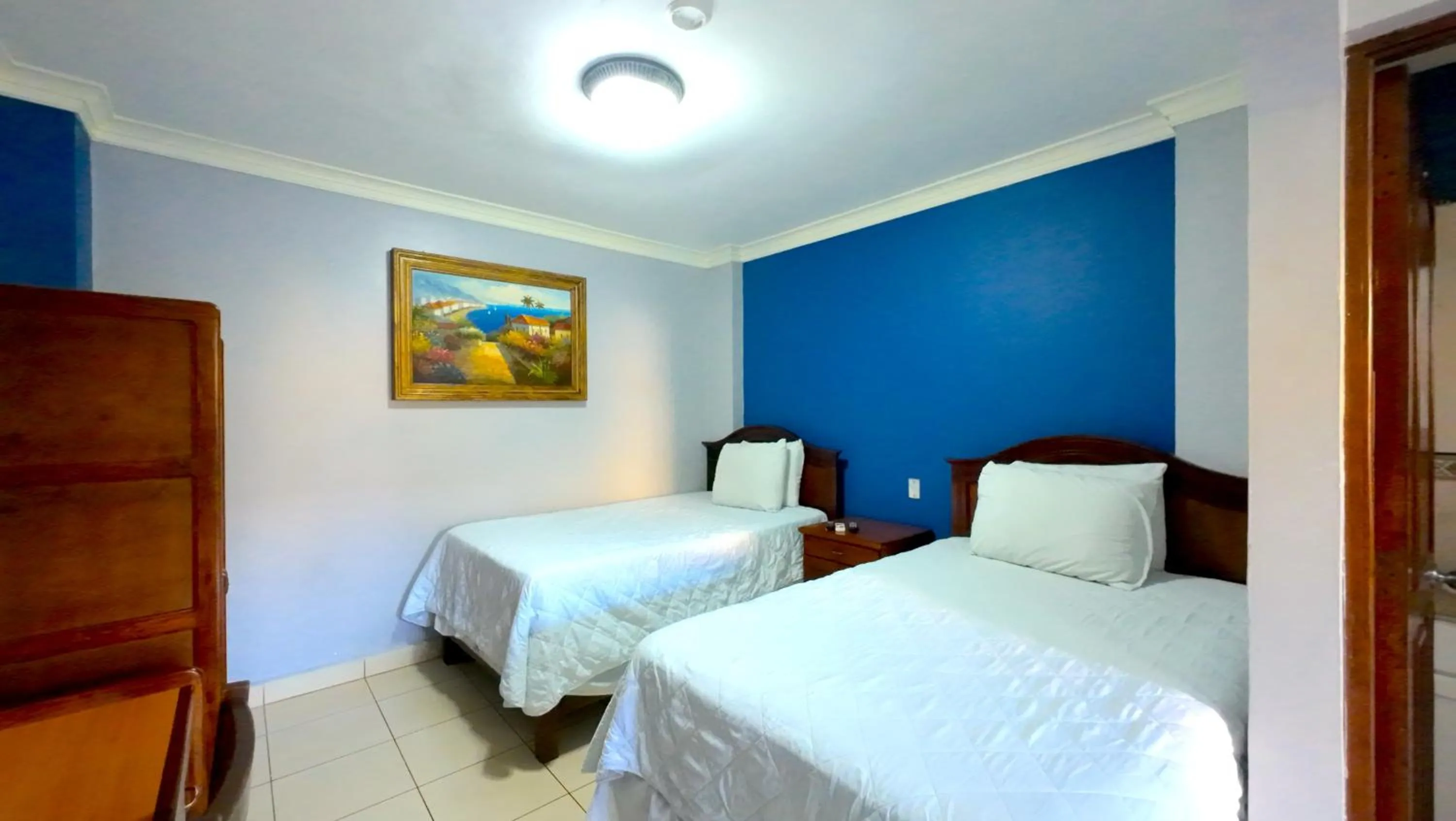 Bed in Hotel Florencia