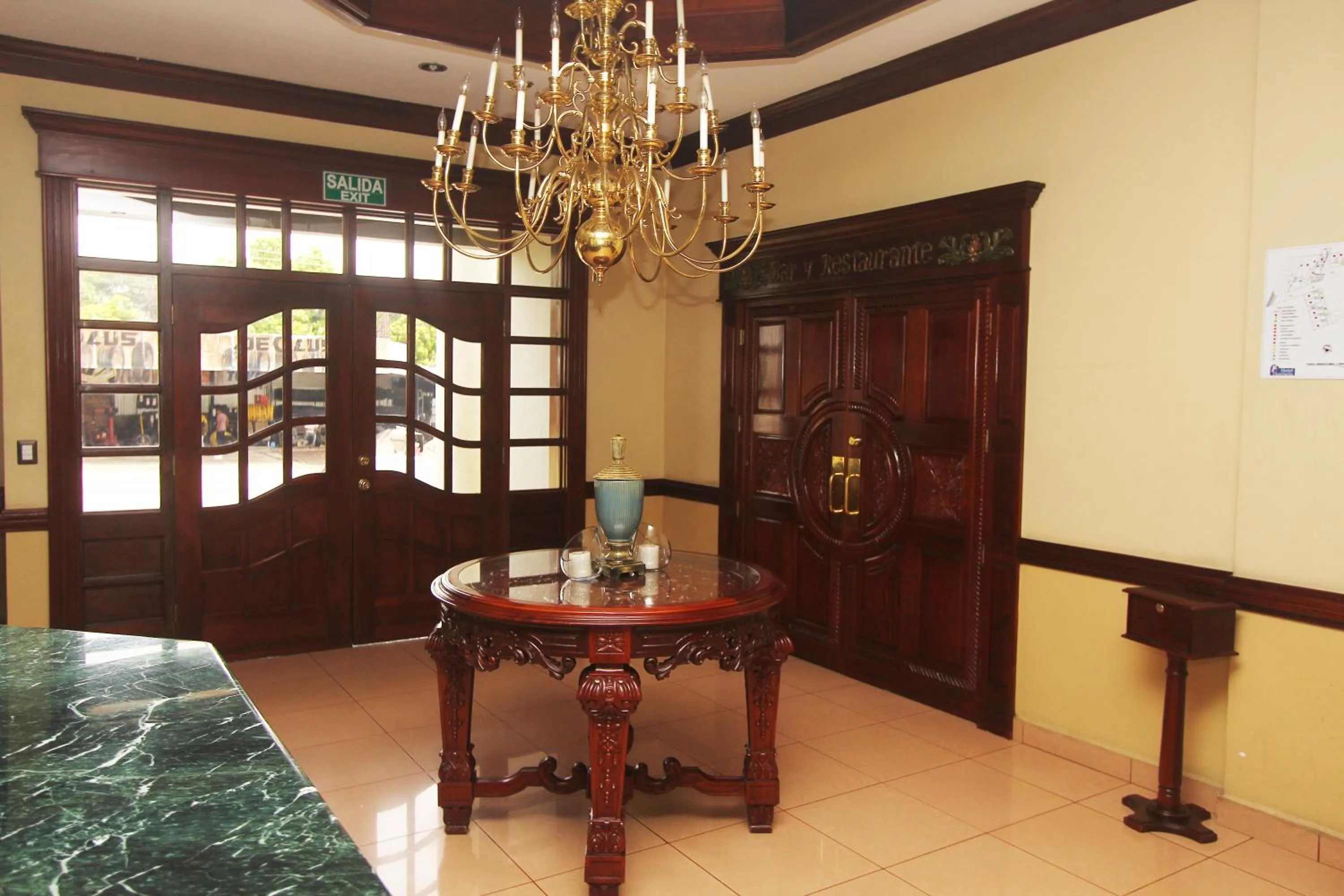 Lobby or reception in Hotel Florencia