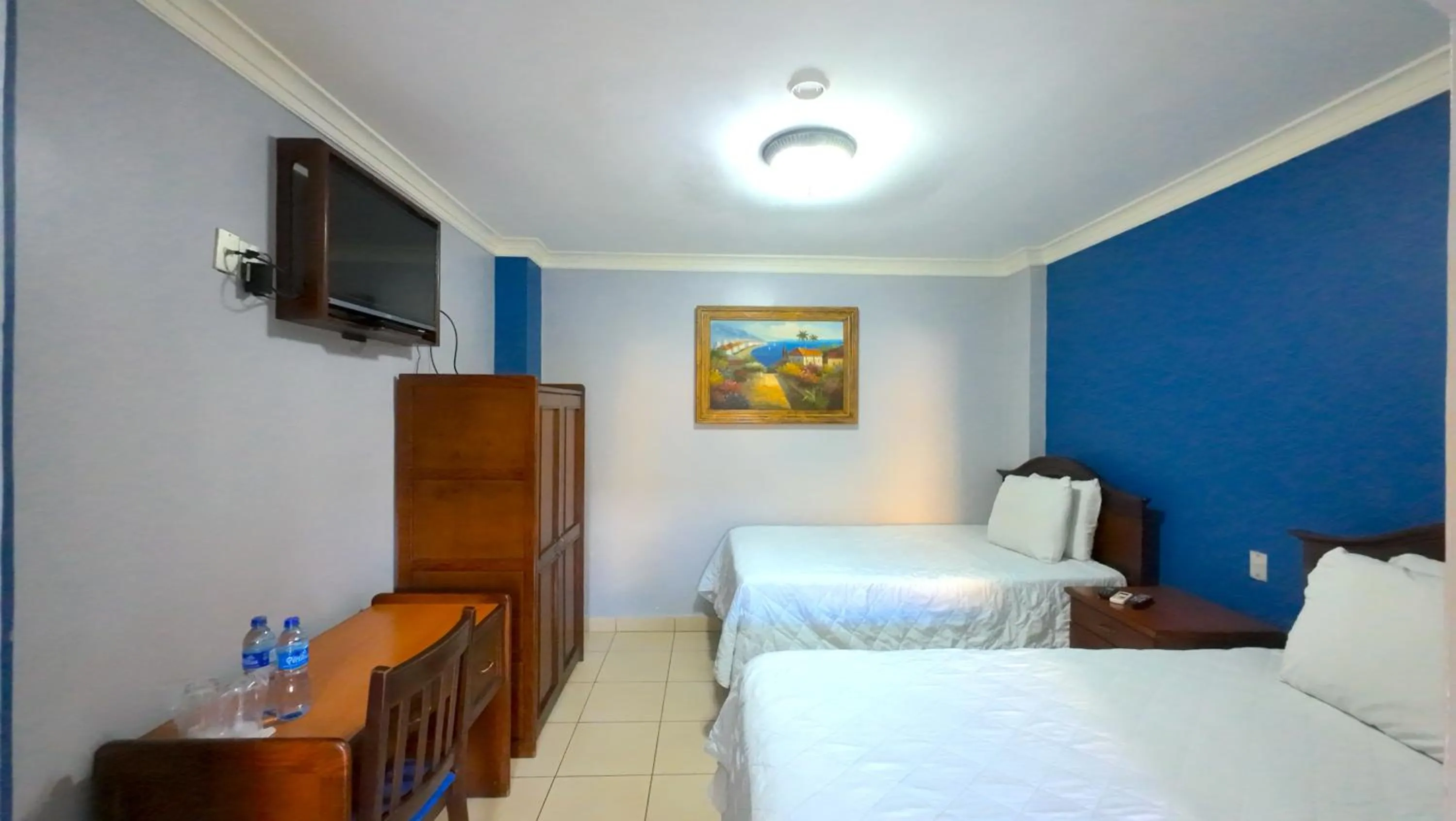 Bed in Hotel Florencia