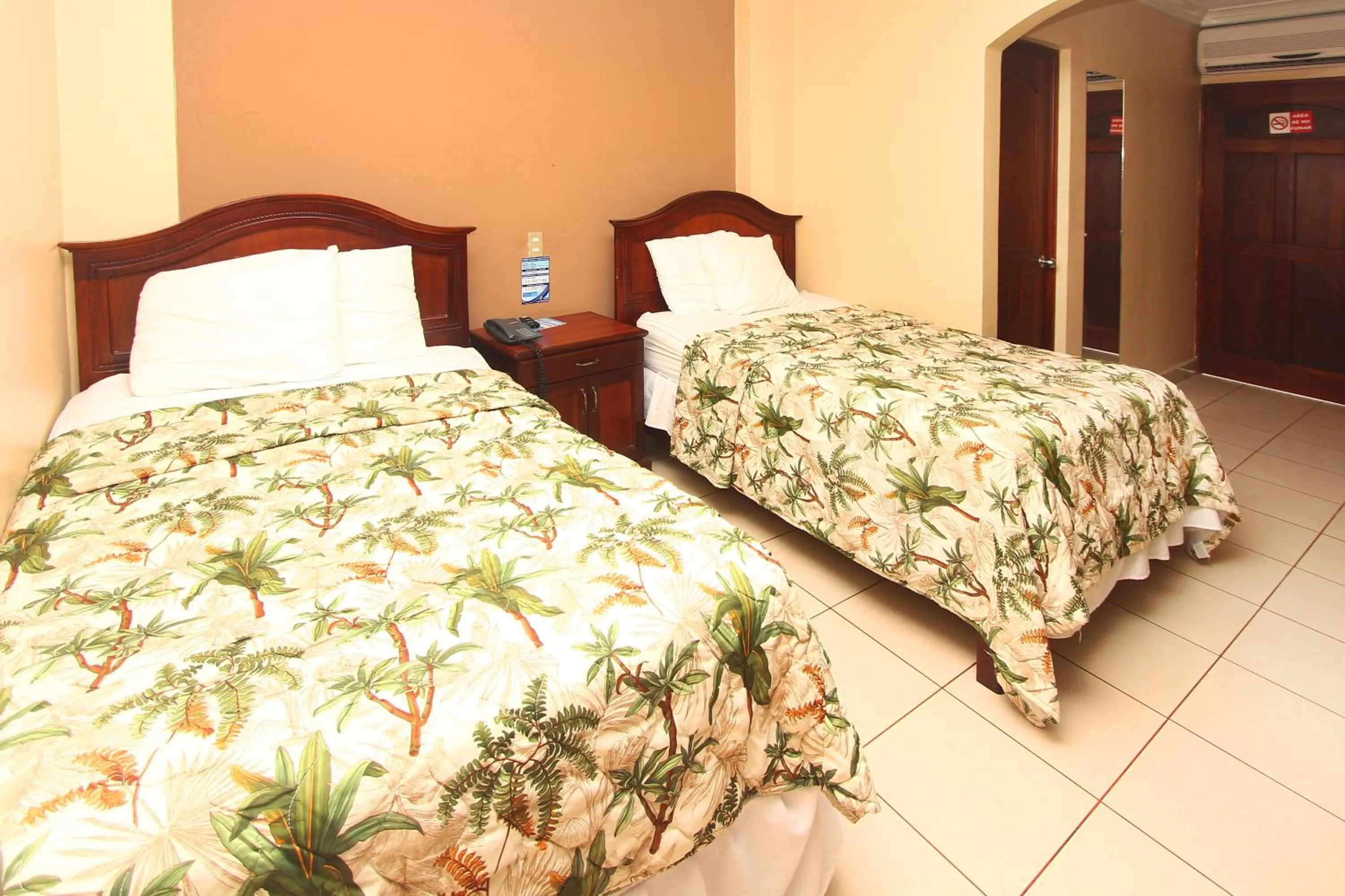 Bed in Hotel Florencia