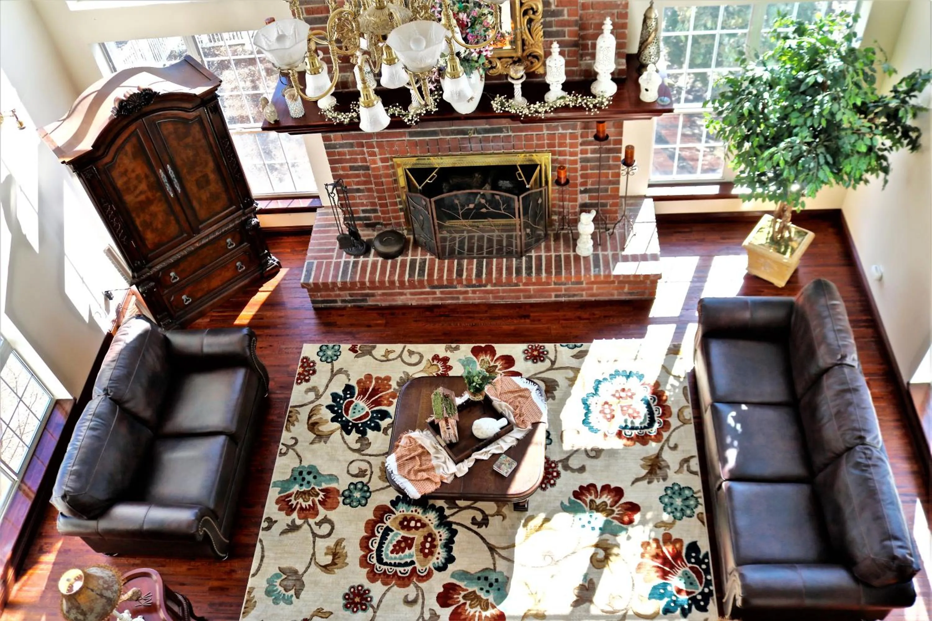 Communal lounge/ TV room in Bradford House Bed and Breakfast