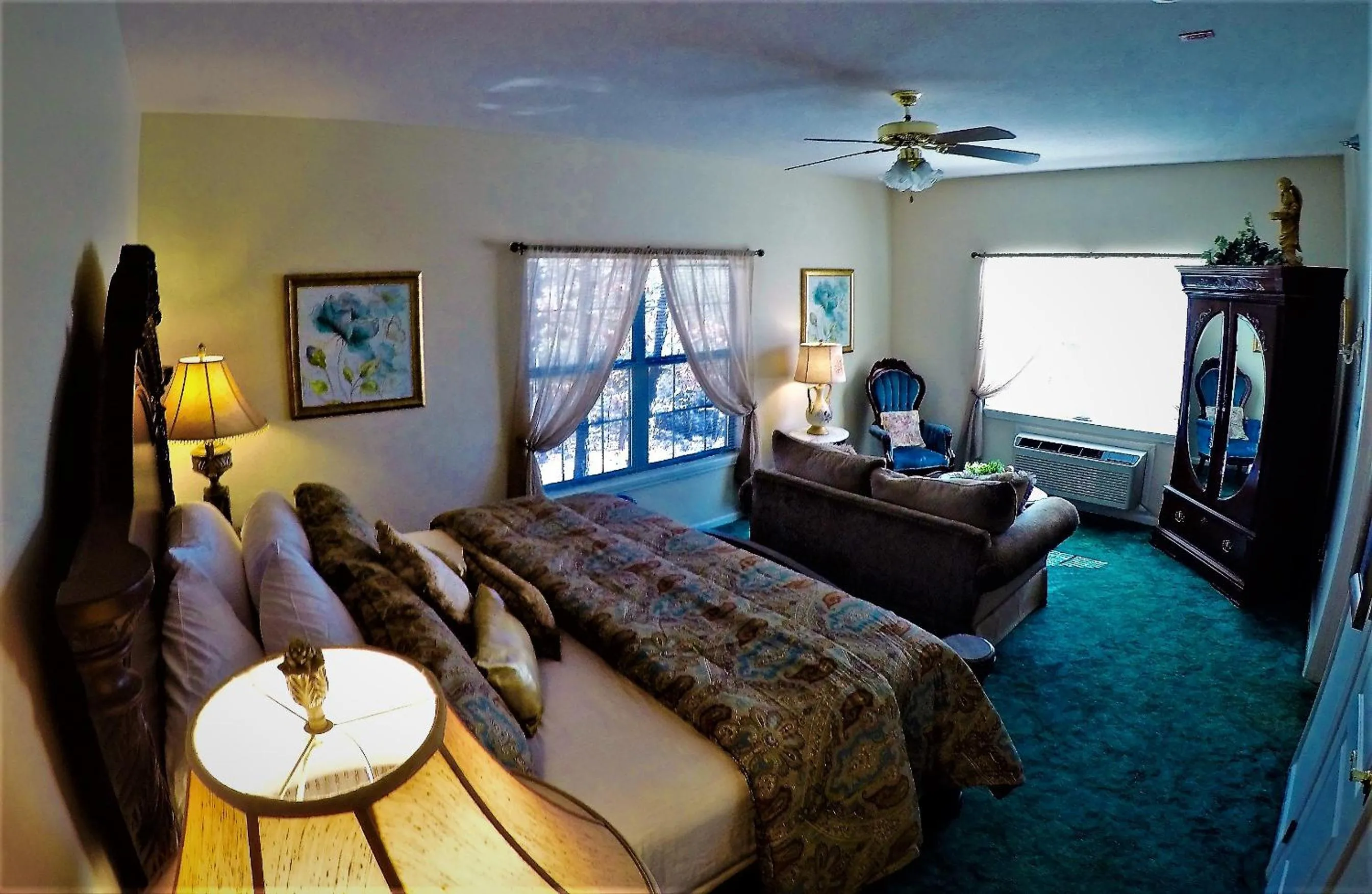 Bed in Bradford House Bed and Breakfast