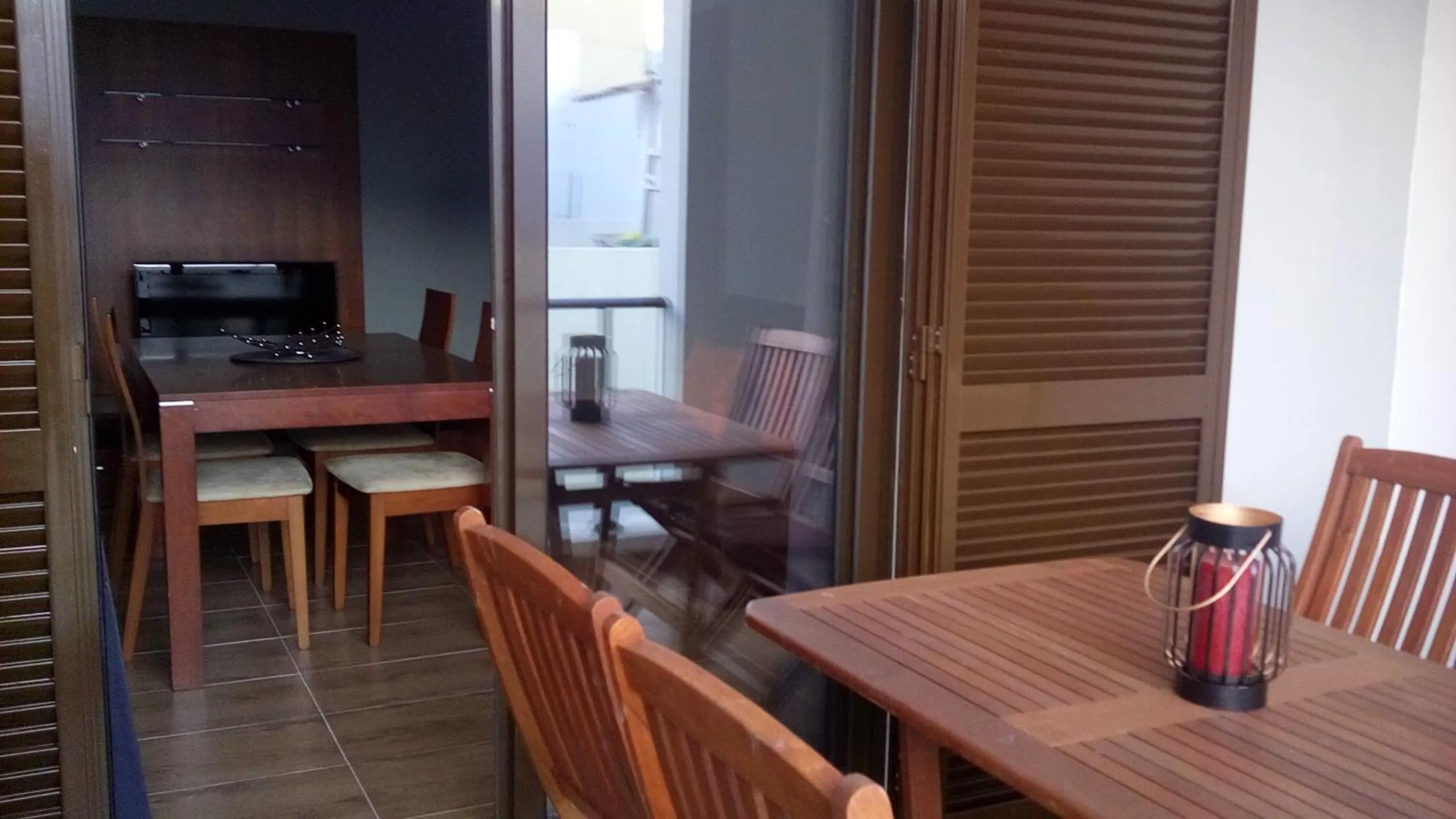 Balcony/Terrace in Apartamento Sol e Mar