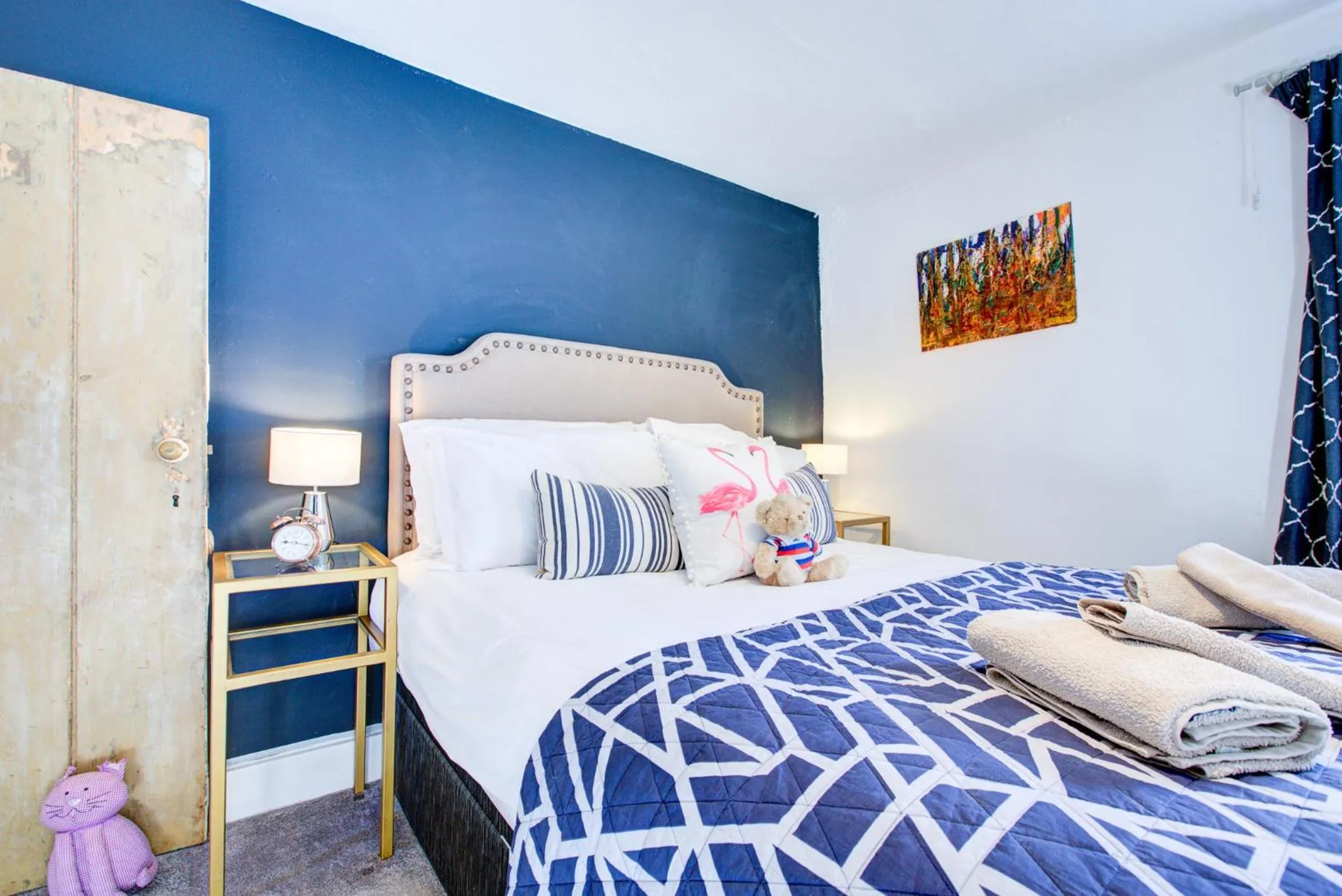 Bedroom, Bed in Cartref