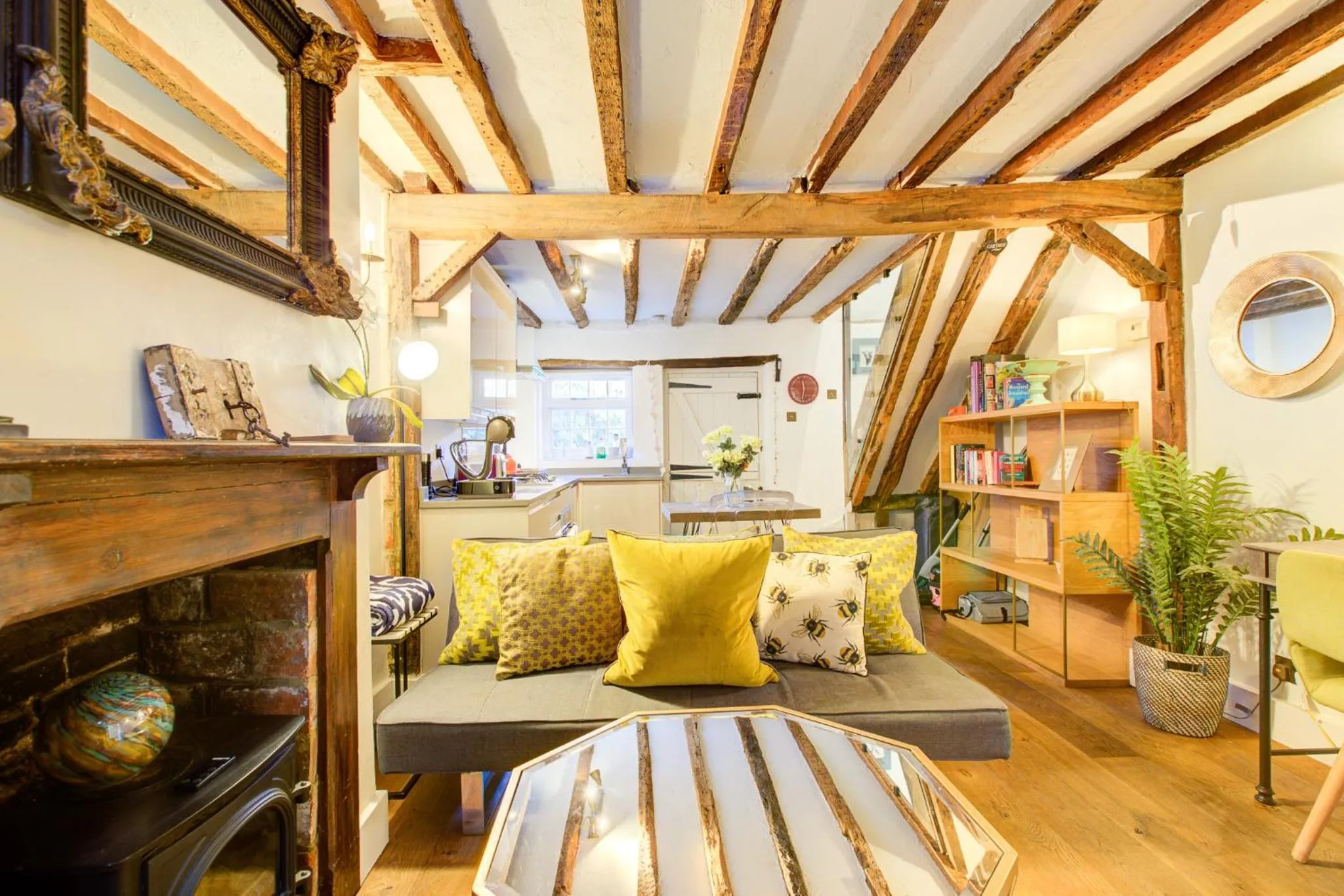 Living room in Cartref