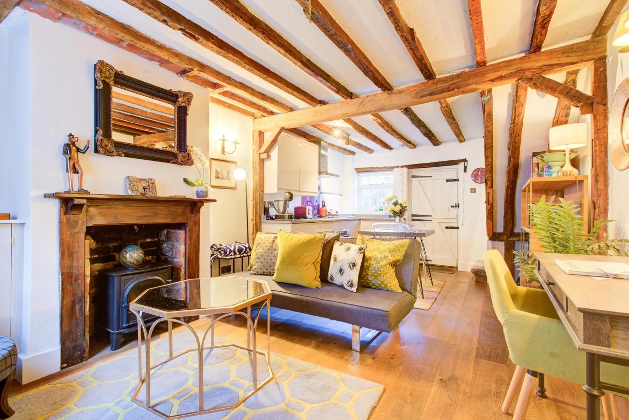 Living room in Cartref