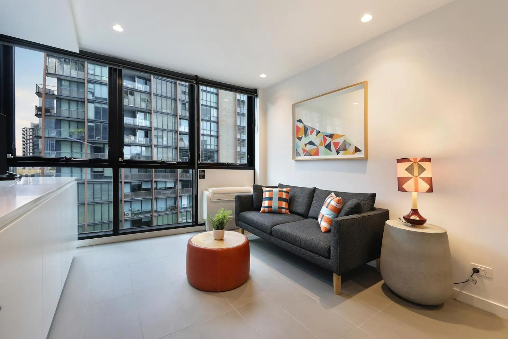 Living room in The Canvas Apartment Hotel