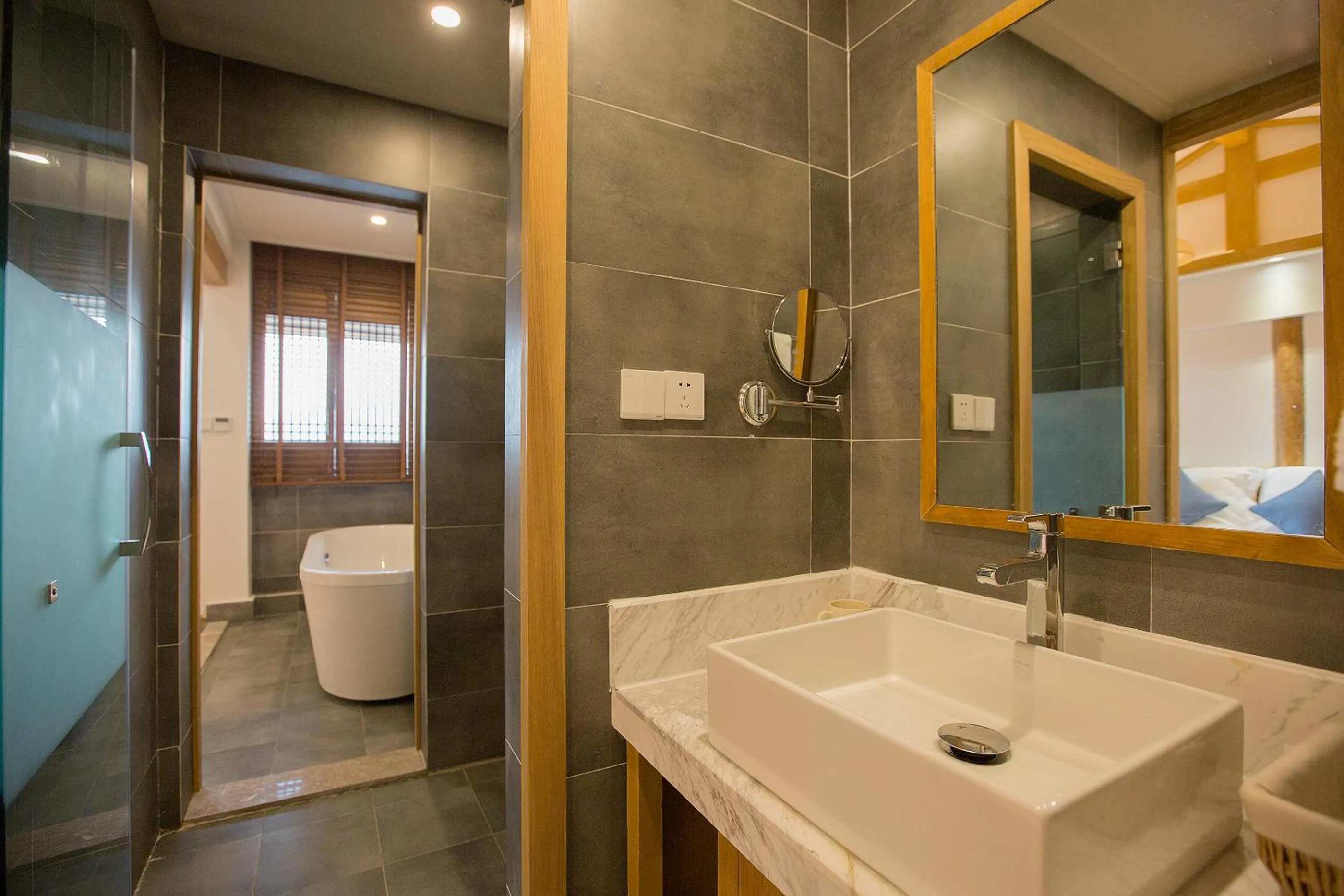 Bathroom in Jianshe Inn