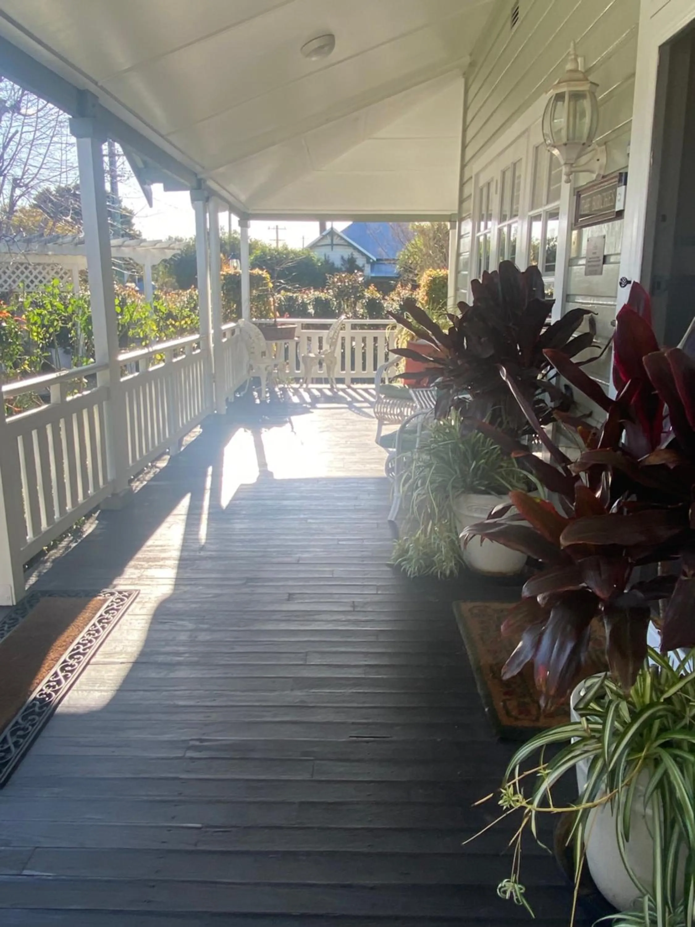 Balcony/Terrace in BIRCHES B&B