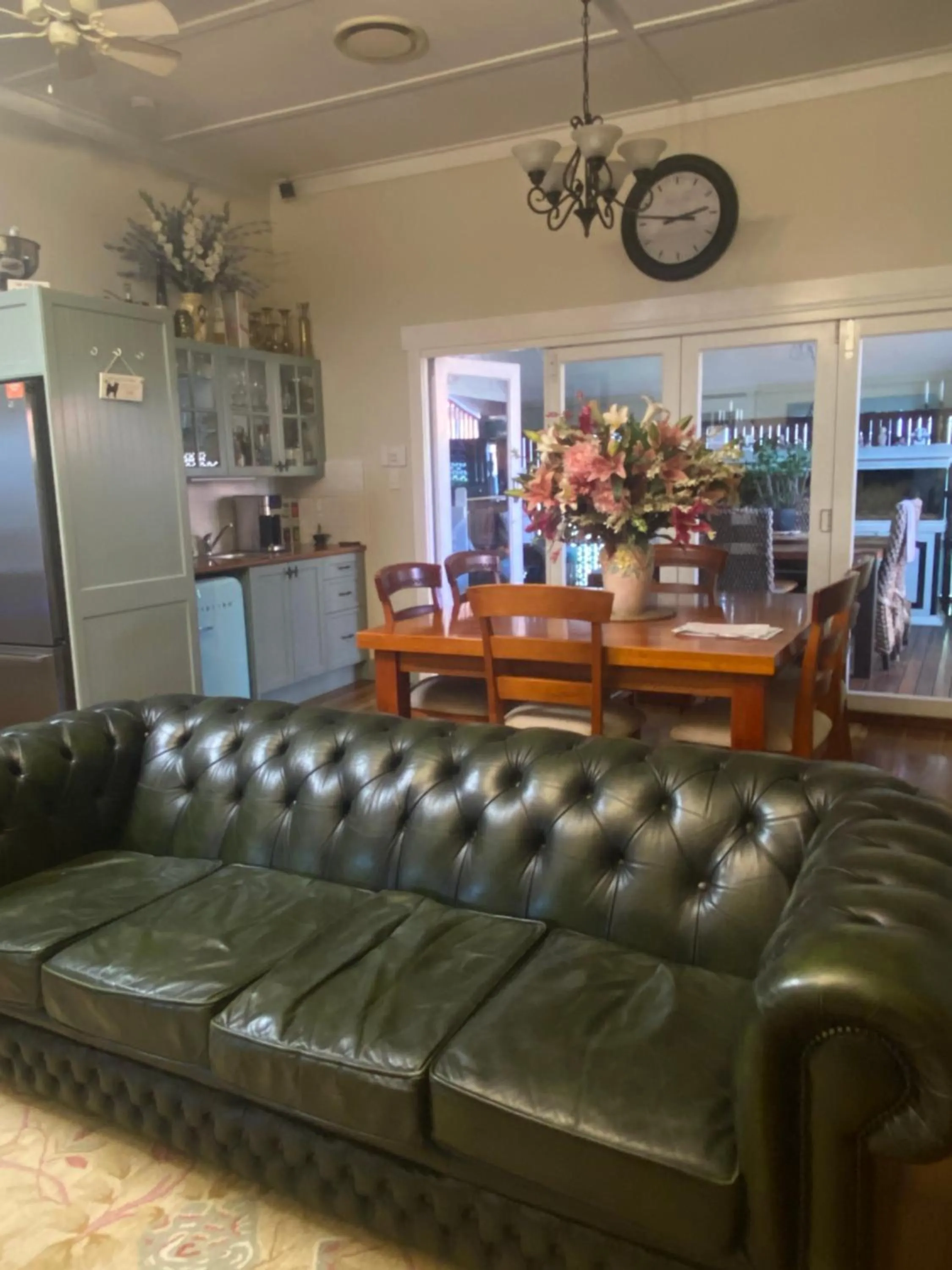 Living room in BIRCHES B&B