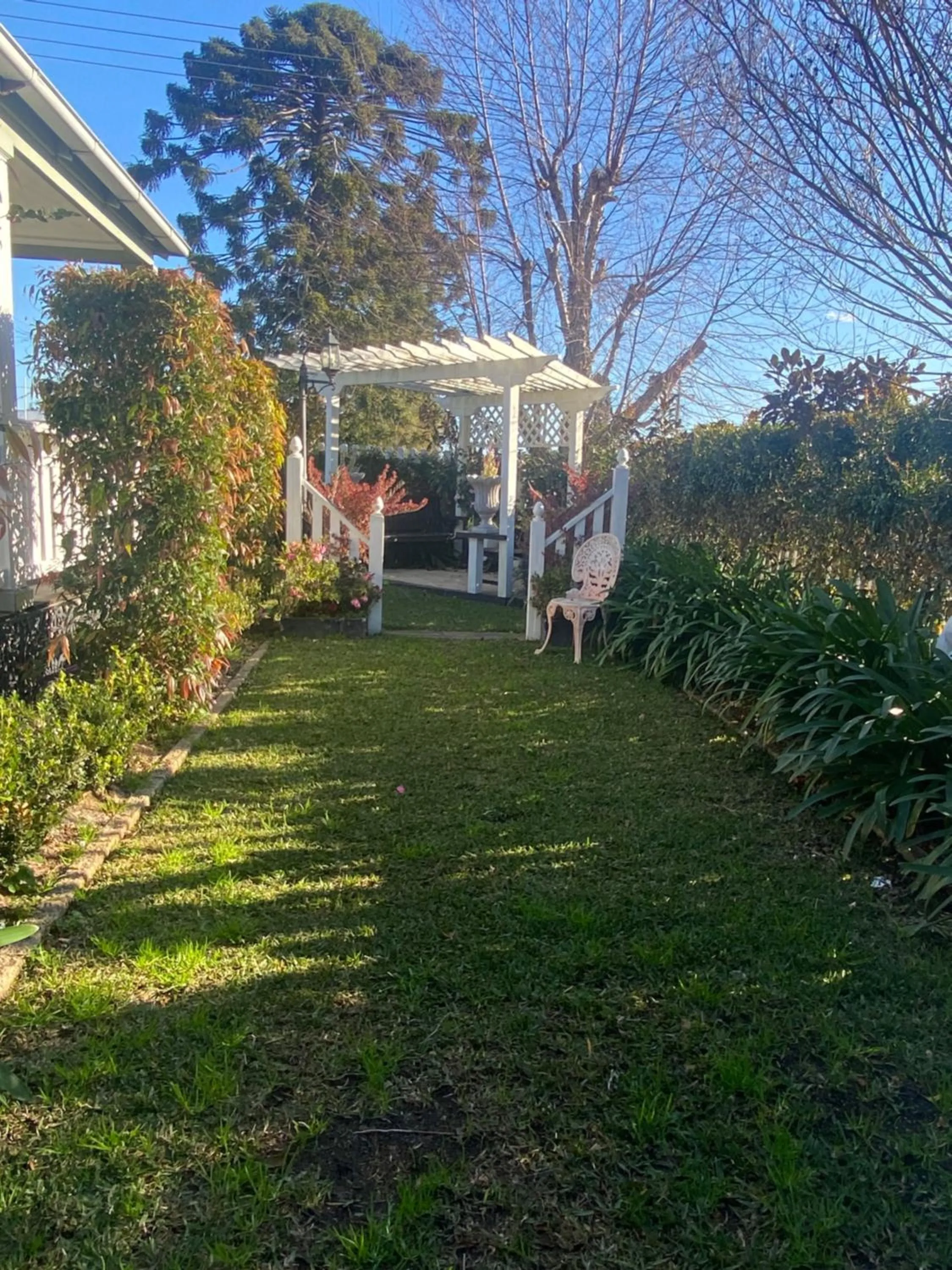 Garden in BIRCHES B&B