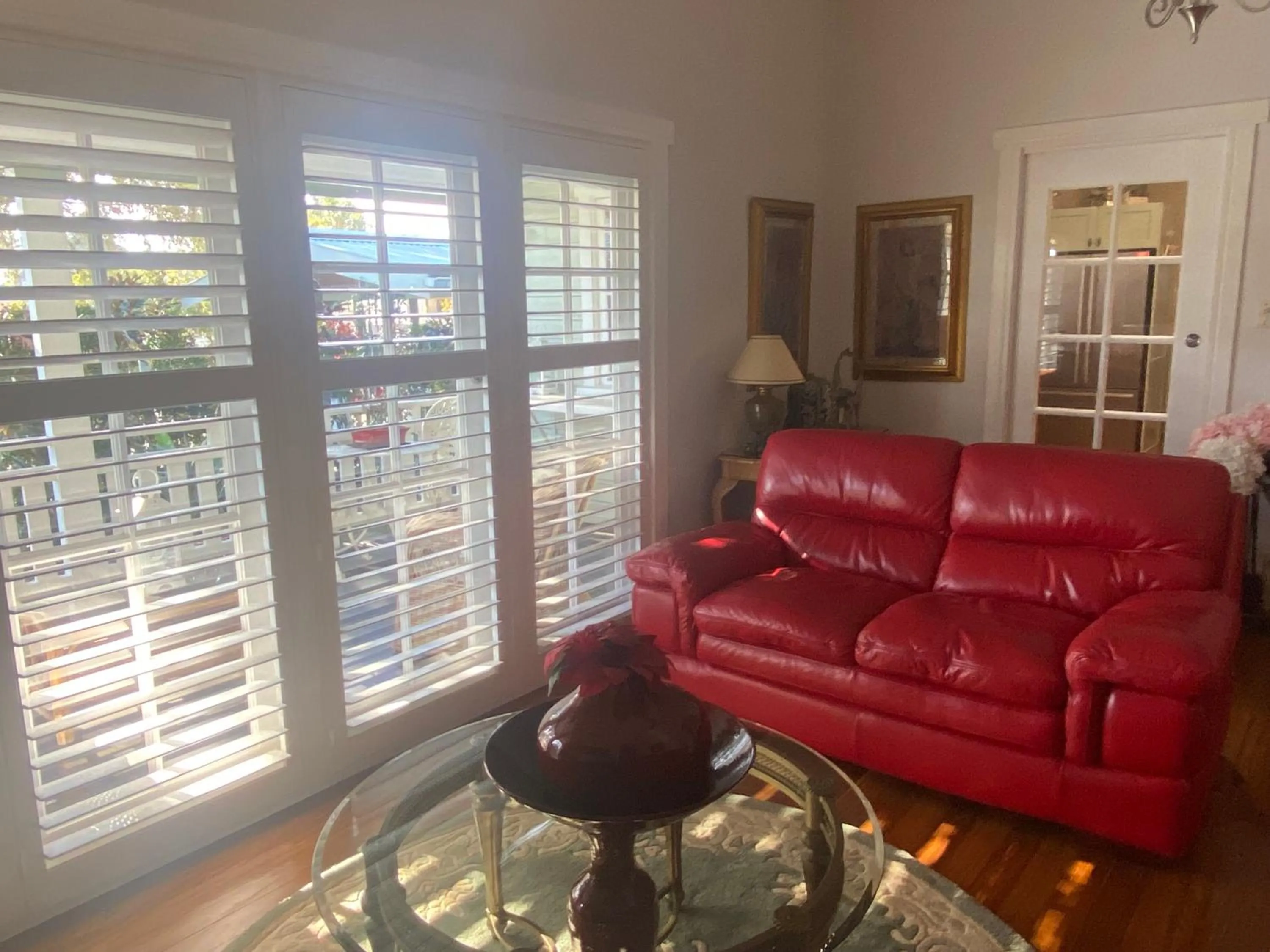 Communal lounge/ TV room in BIRCHES B&B