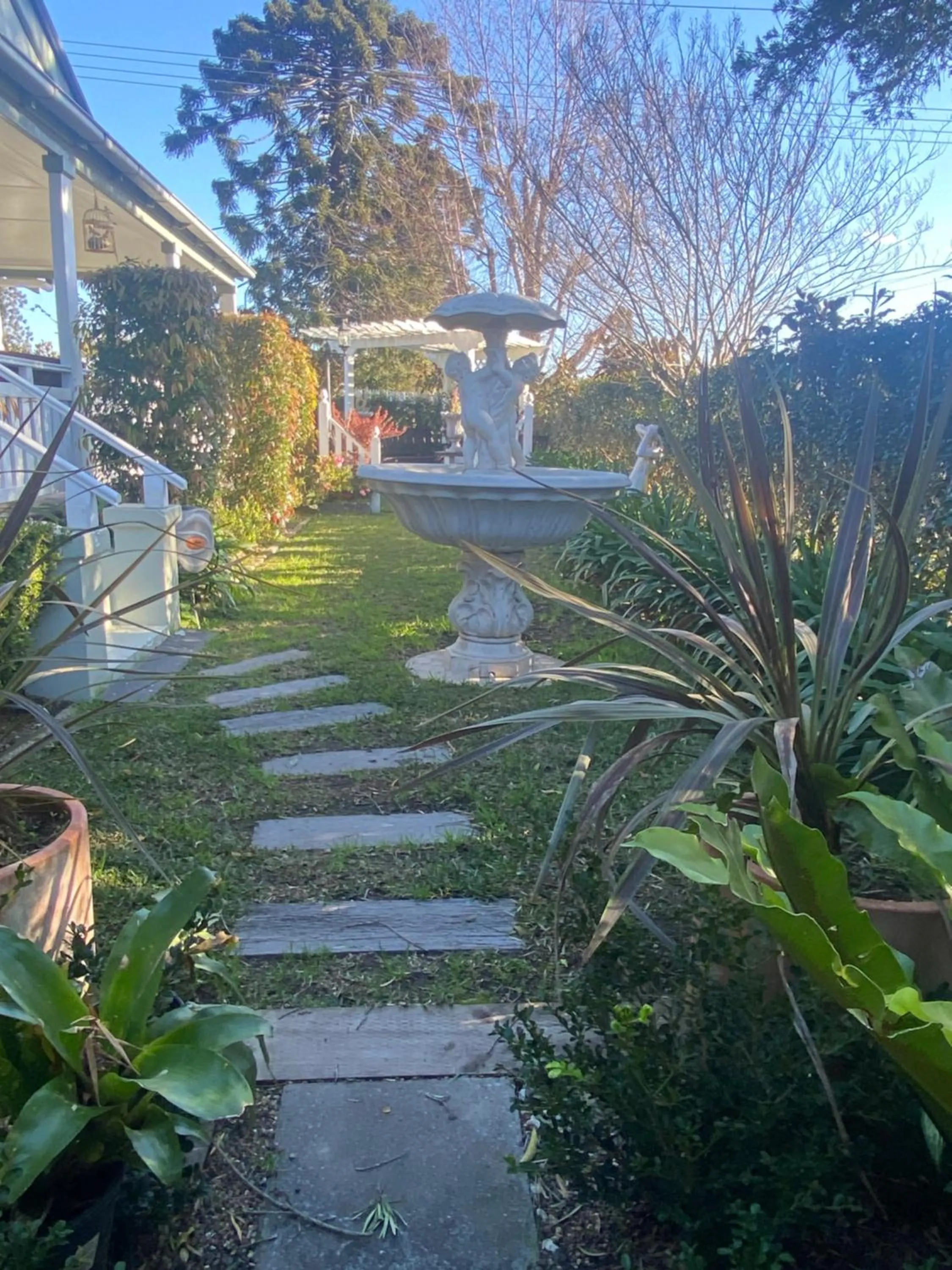 Garden in BIRCHES B&B