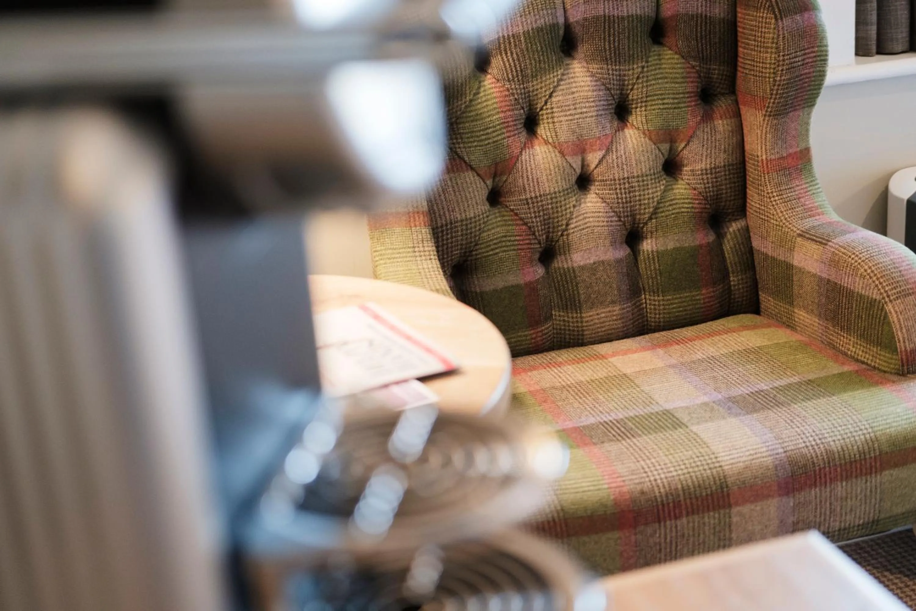 Seating area in The White Hart Hotel