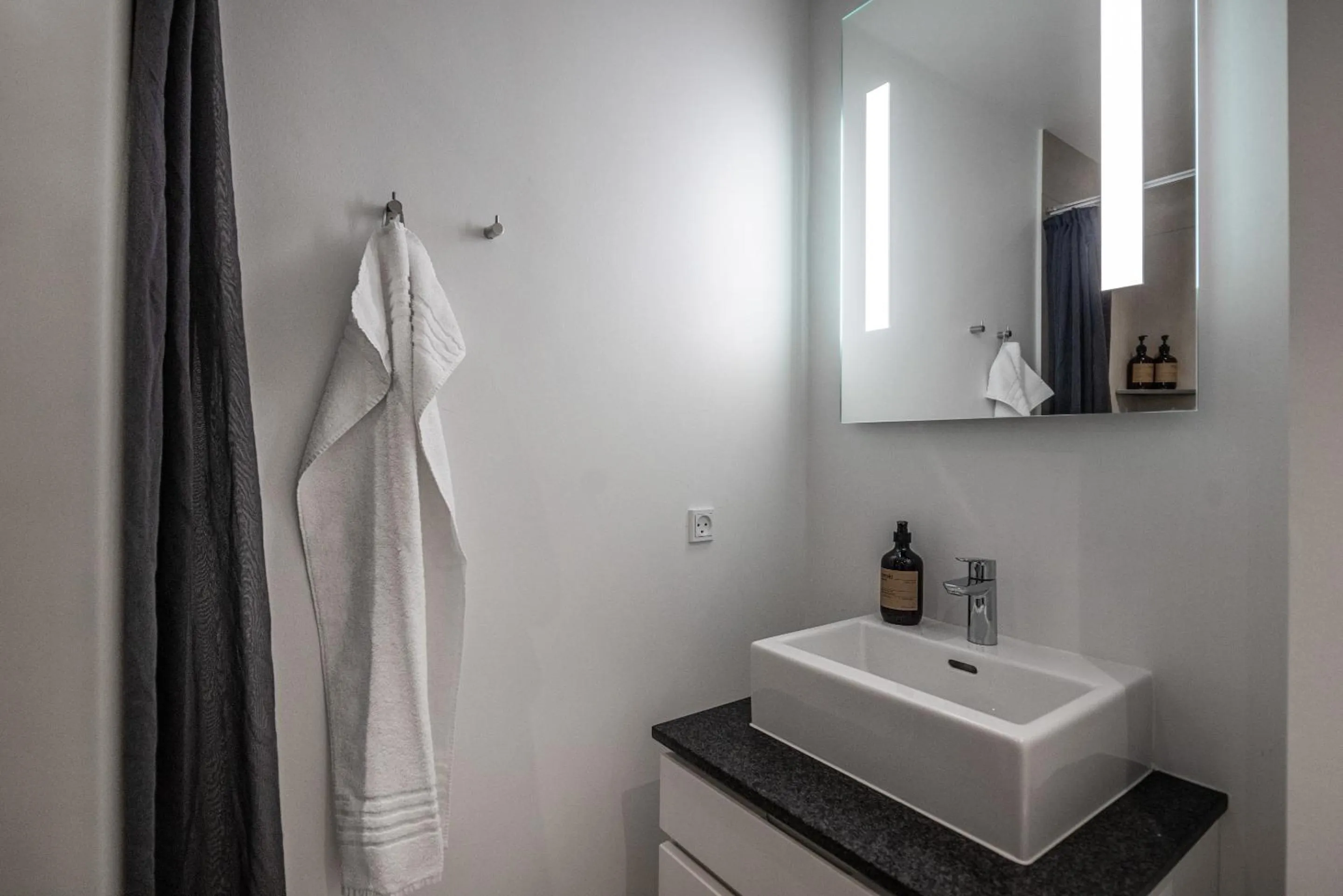 Bathroom in Hotel Scheelsminde