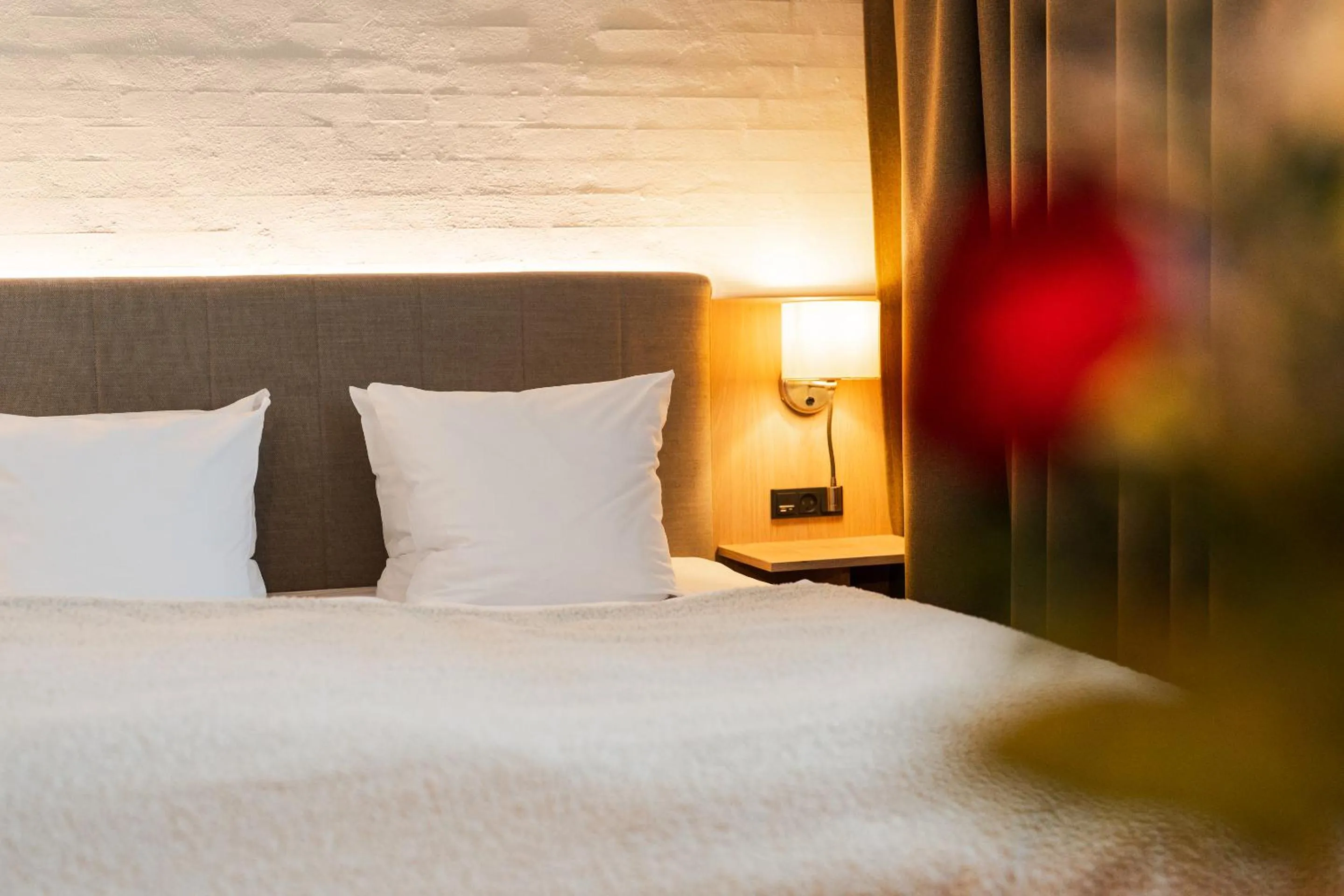 Bed in Hotel Scheelsminde