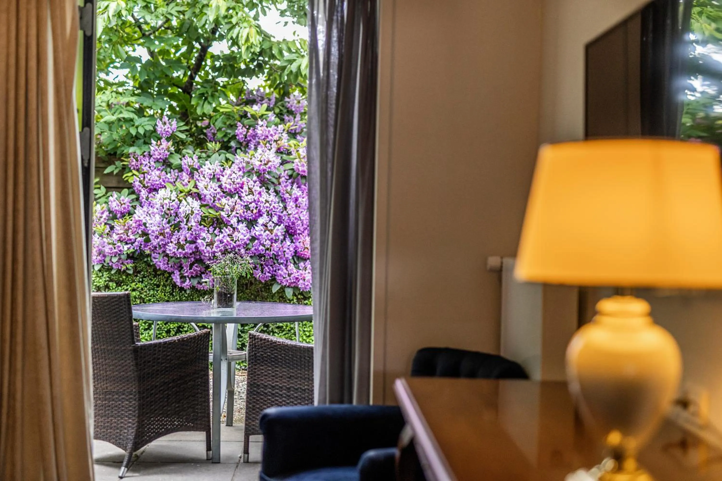 Garden view in Hotel Scheelsminde