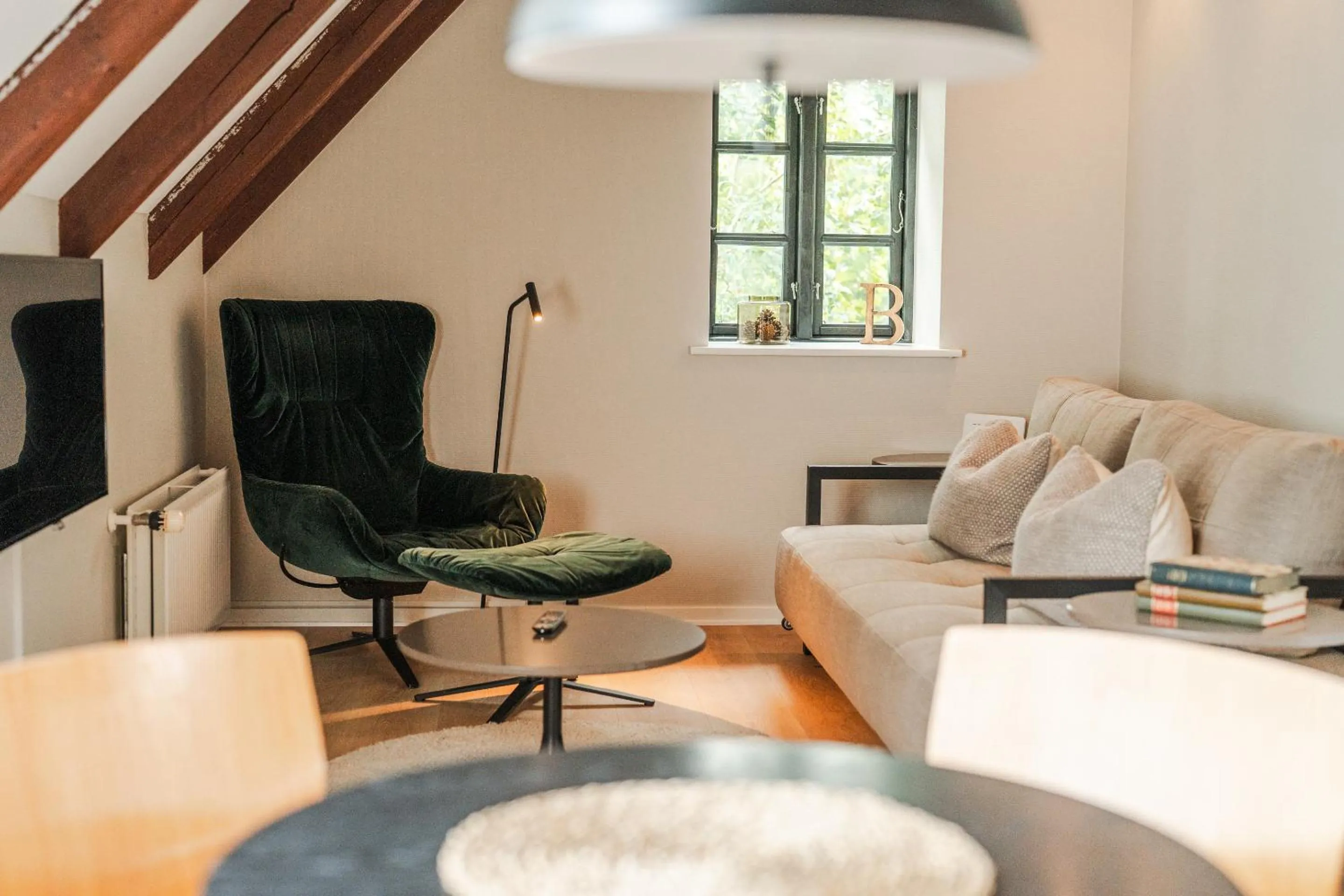 Living room in Hotel Scheelsminde