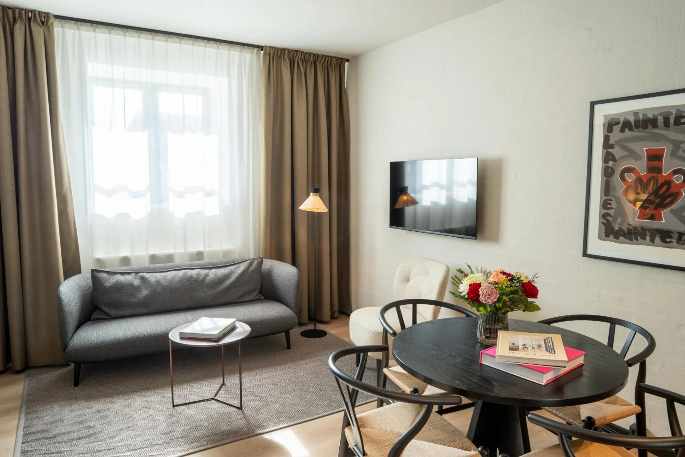 Living room in Hotel Scheelsminde