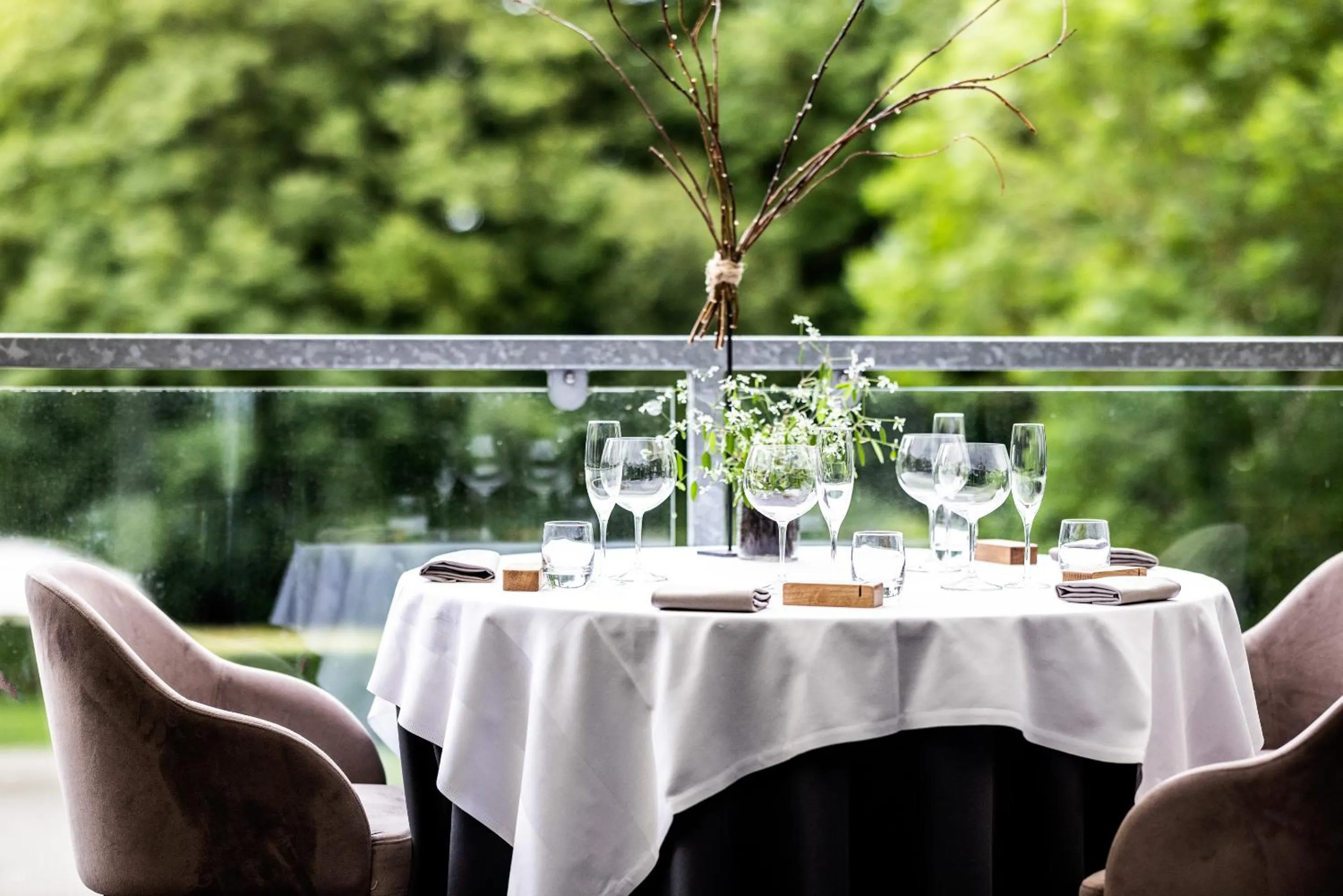 Balcony/Terrace in Hotel Scheelsminde