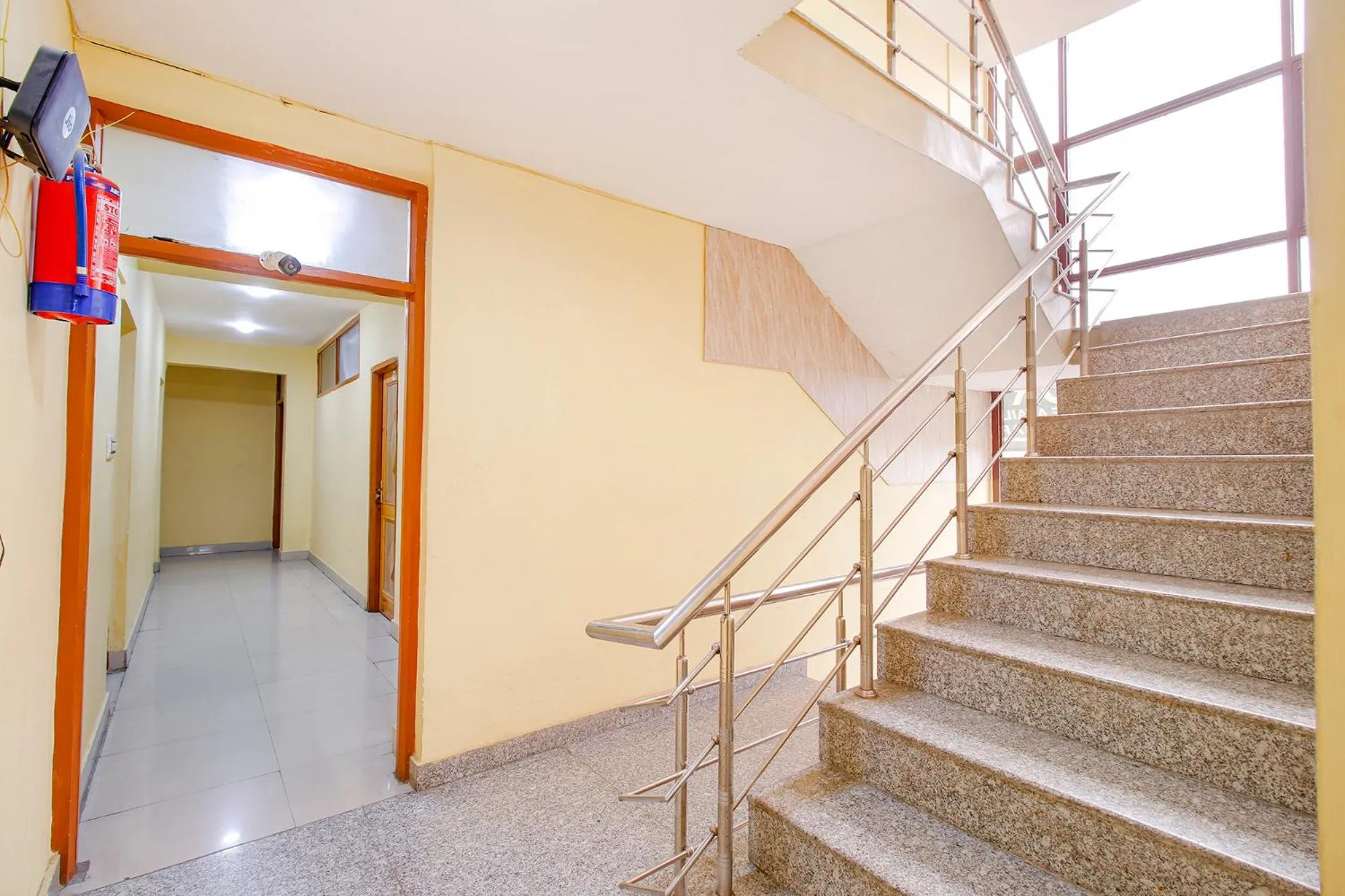 Lobby or reception in FabHotel Grand Comforts - Near Airport