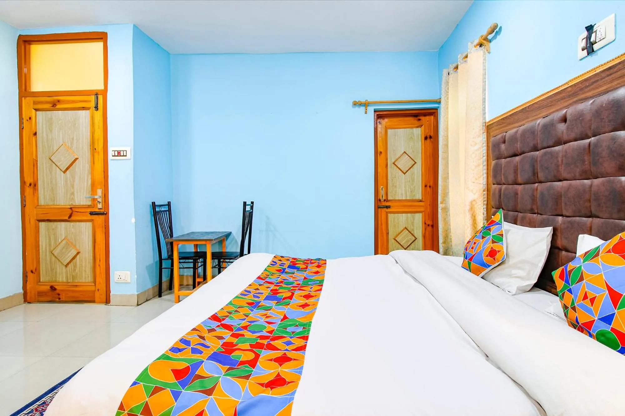 Bed in FabHotel Grand Comforts - Near Airport